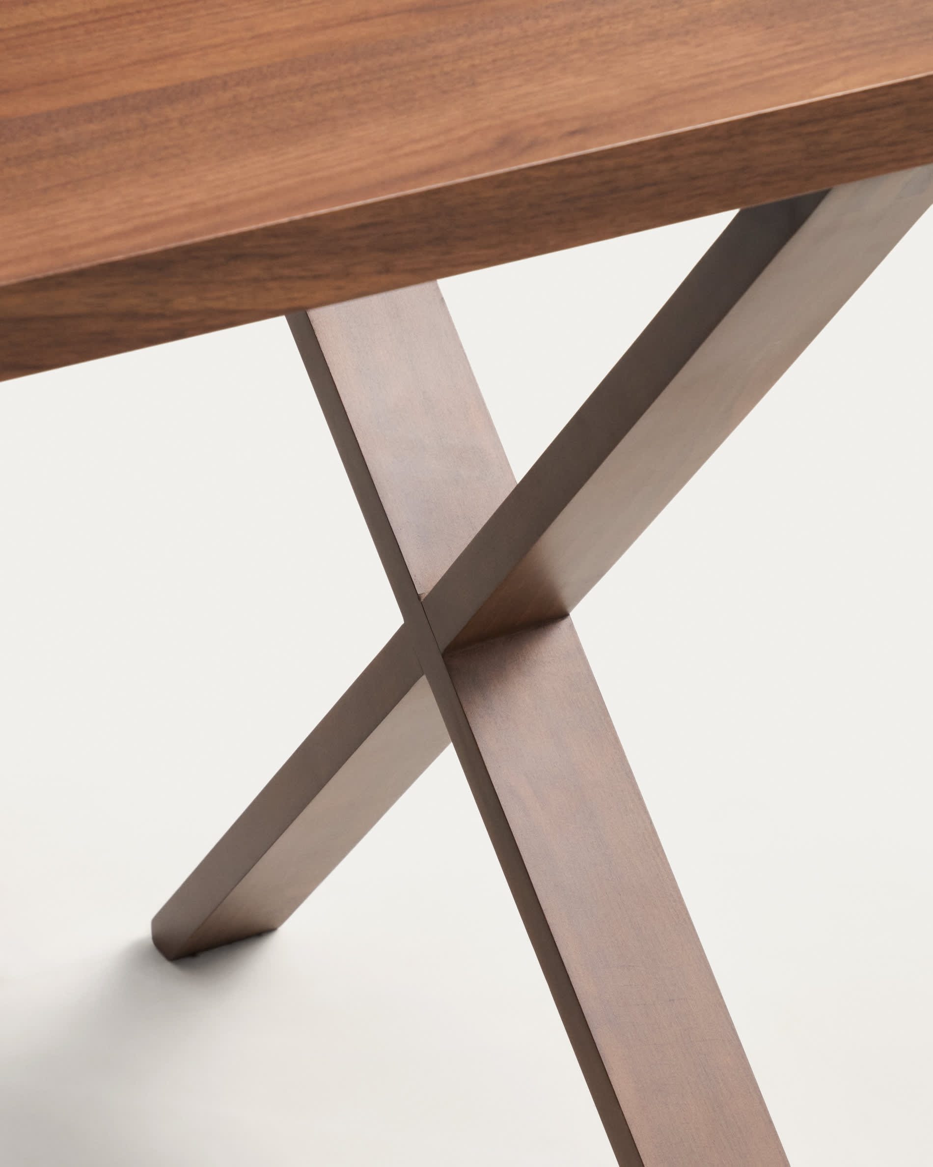 Dilare walnut veneer desk 120 x 85cm