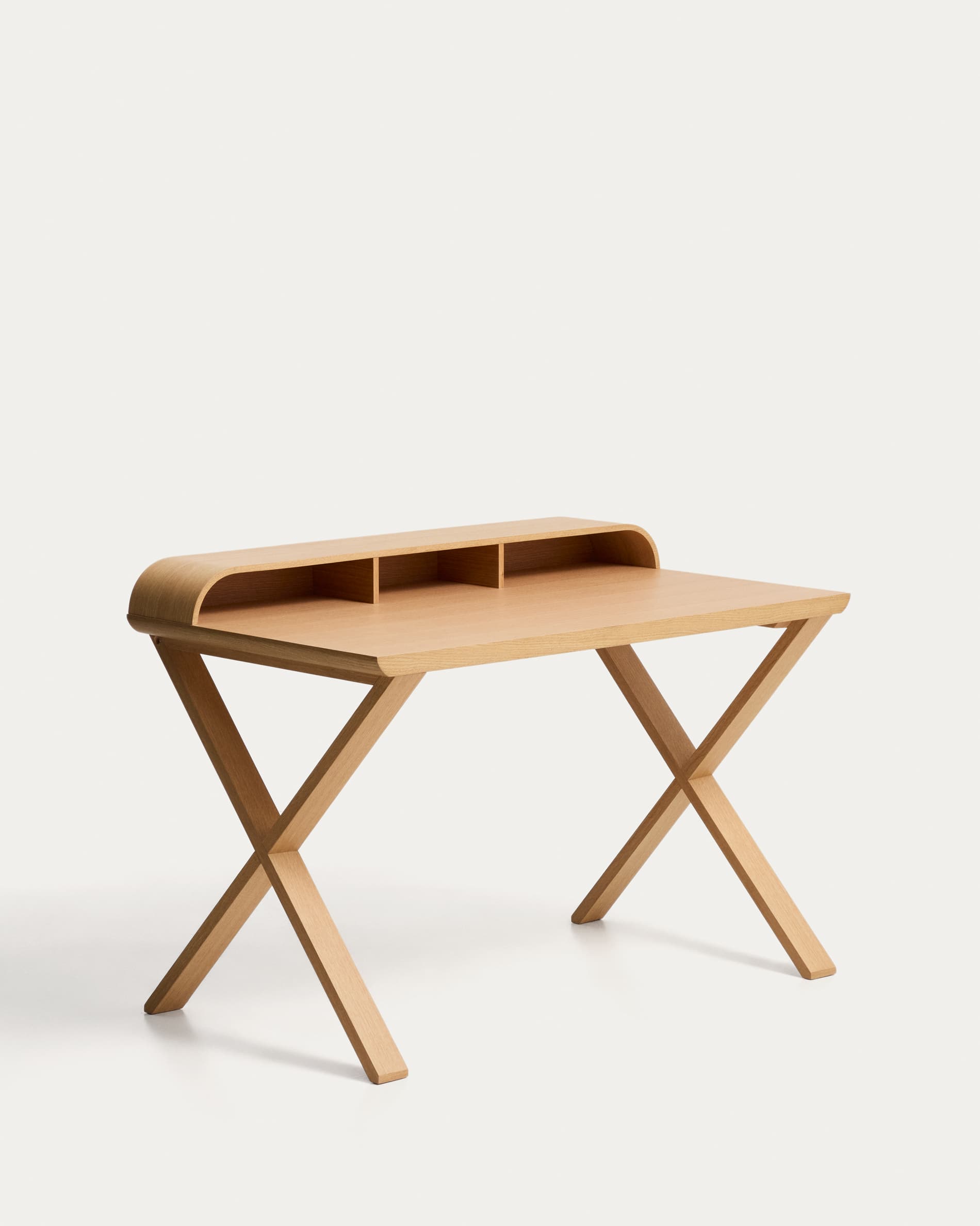 Dilare oak veneer desk 120 x 85cm