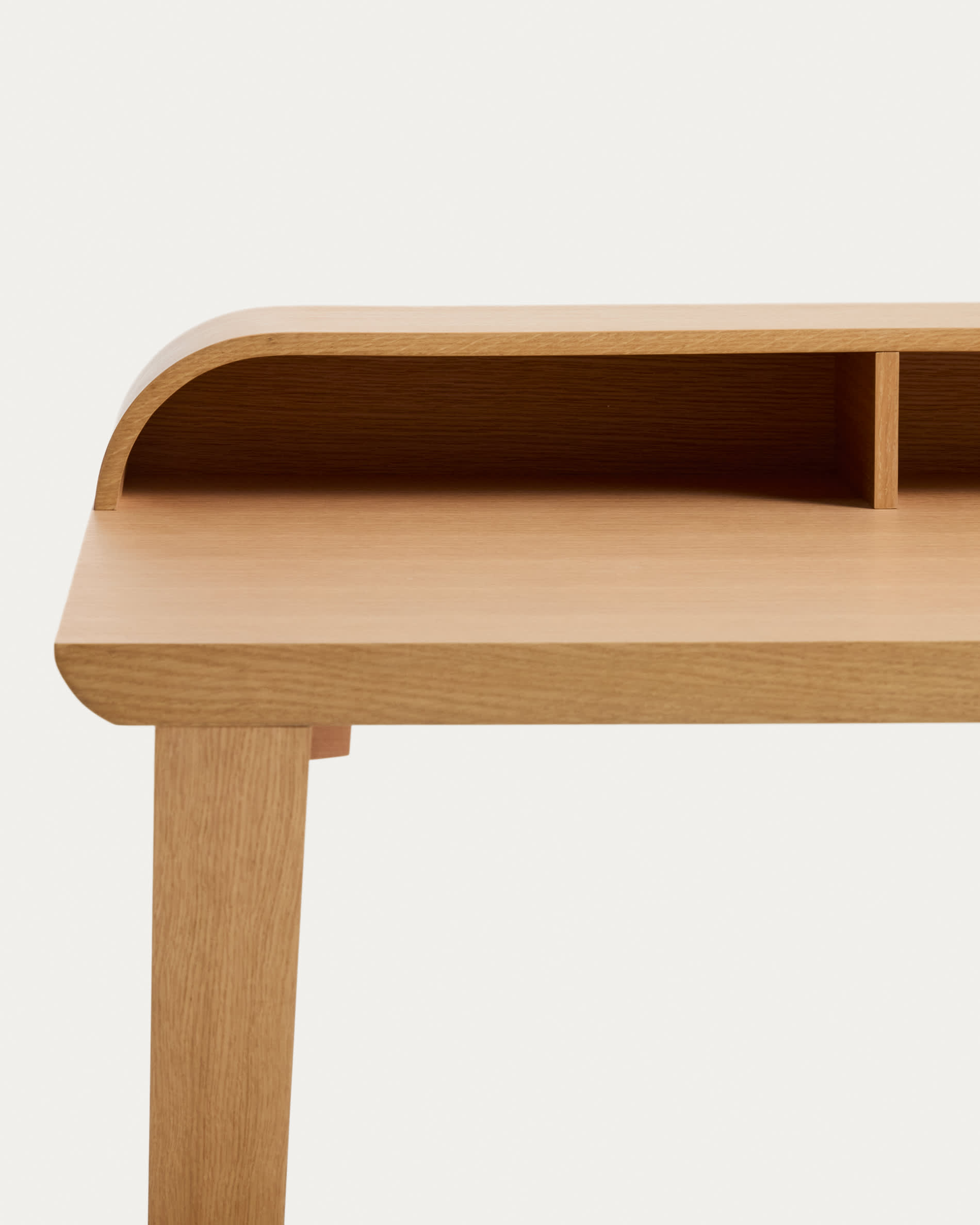 Dilare oak veneer desk 120 x 85cm
