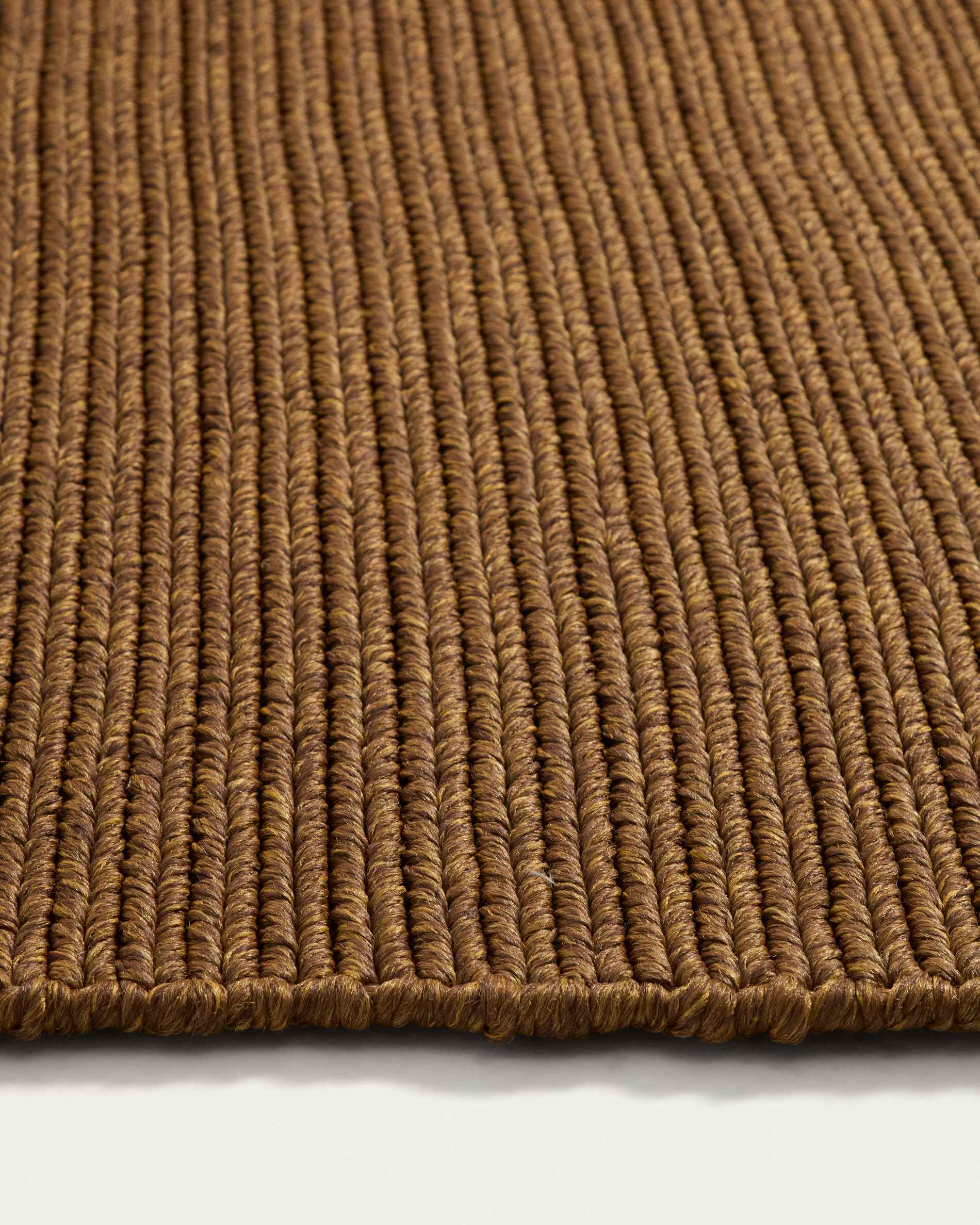 Turiane brown synthetic fibre rug 200 x 300 cm