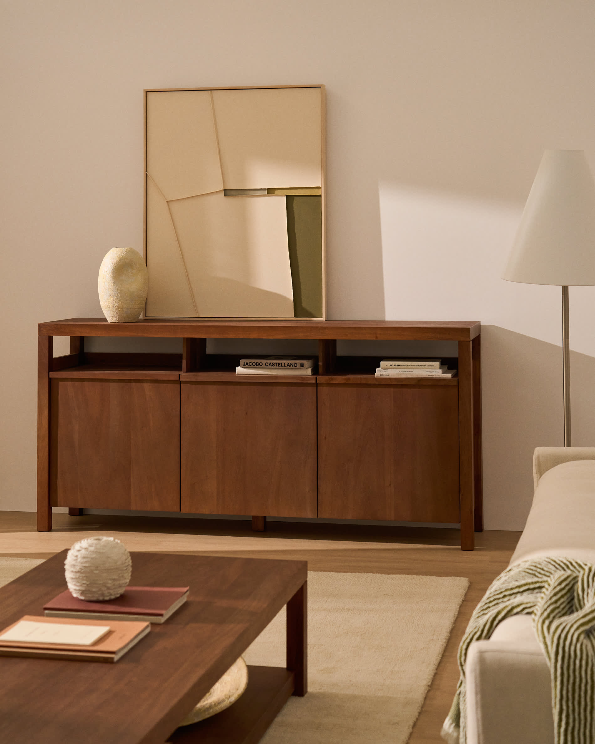 Buffet Norani en bois et placage d’acacia — Kave Home