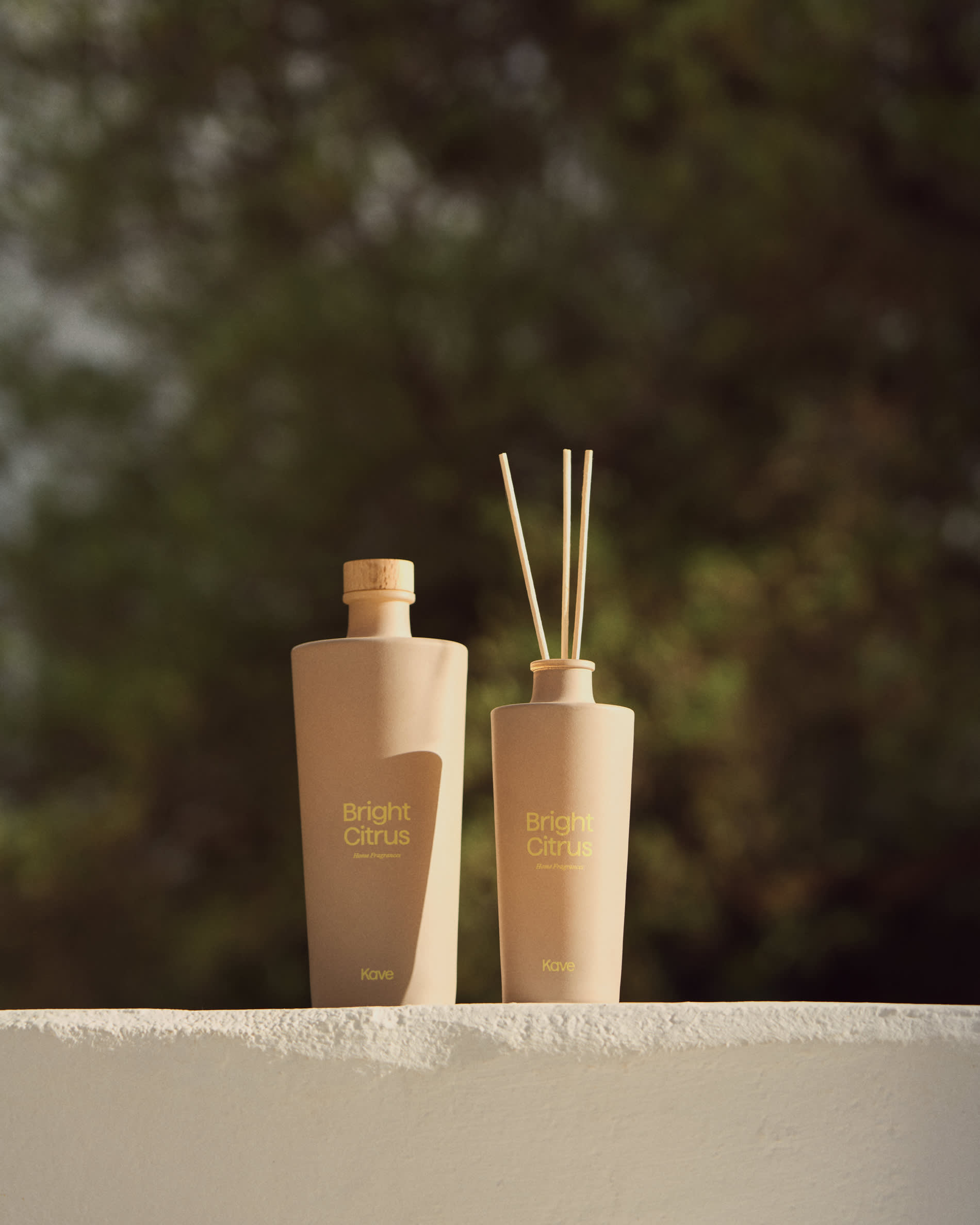 Bright Citrus citronella fragrance diffuser with sticks 200ml