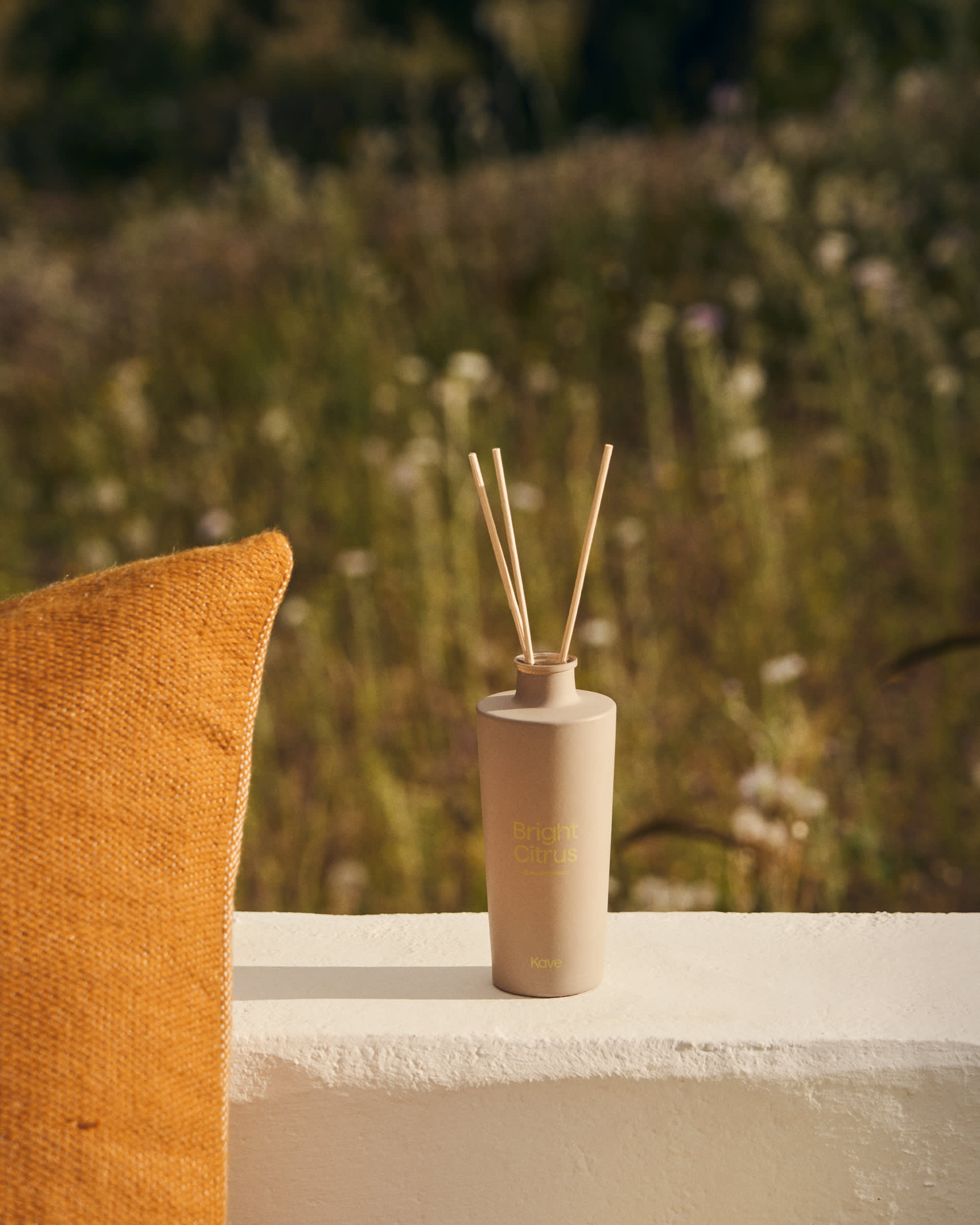 Bright Citrus citronella fragrance diffuser with sticks 500ml