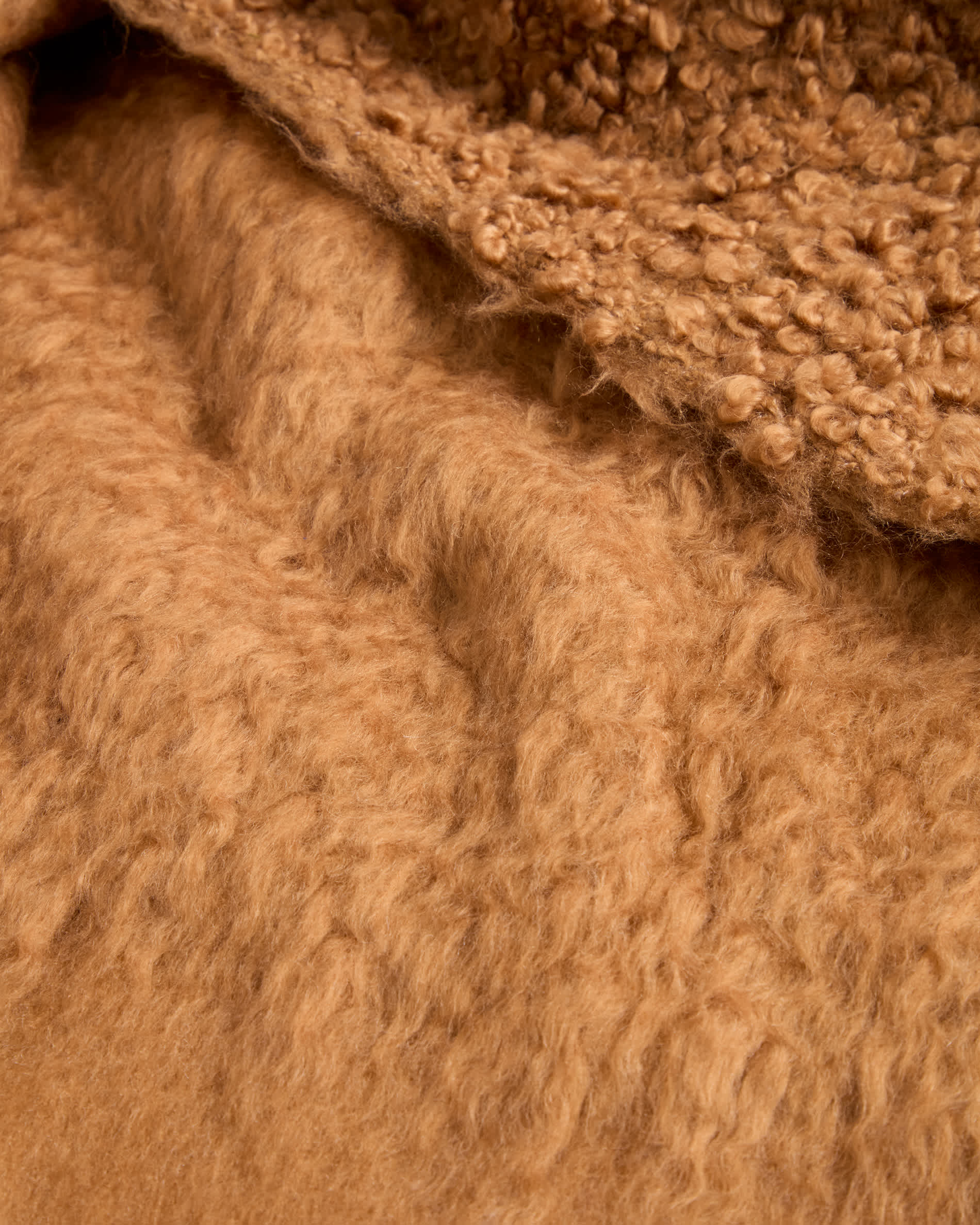 Nemora orange wool blend blanket 130 x 170 cm