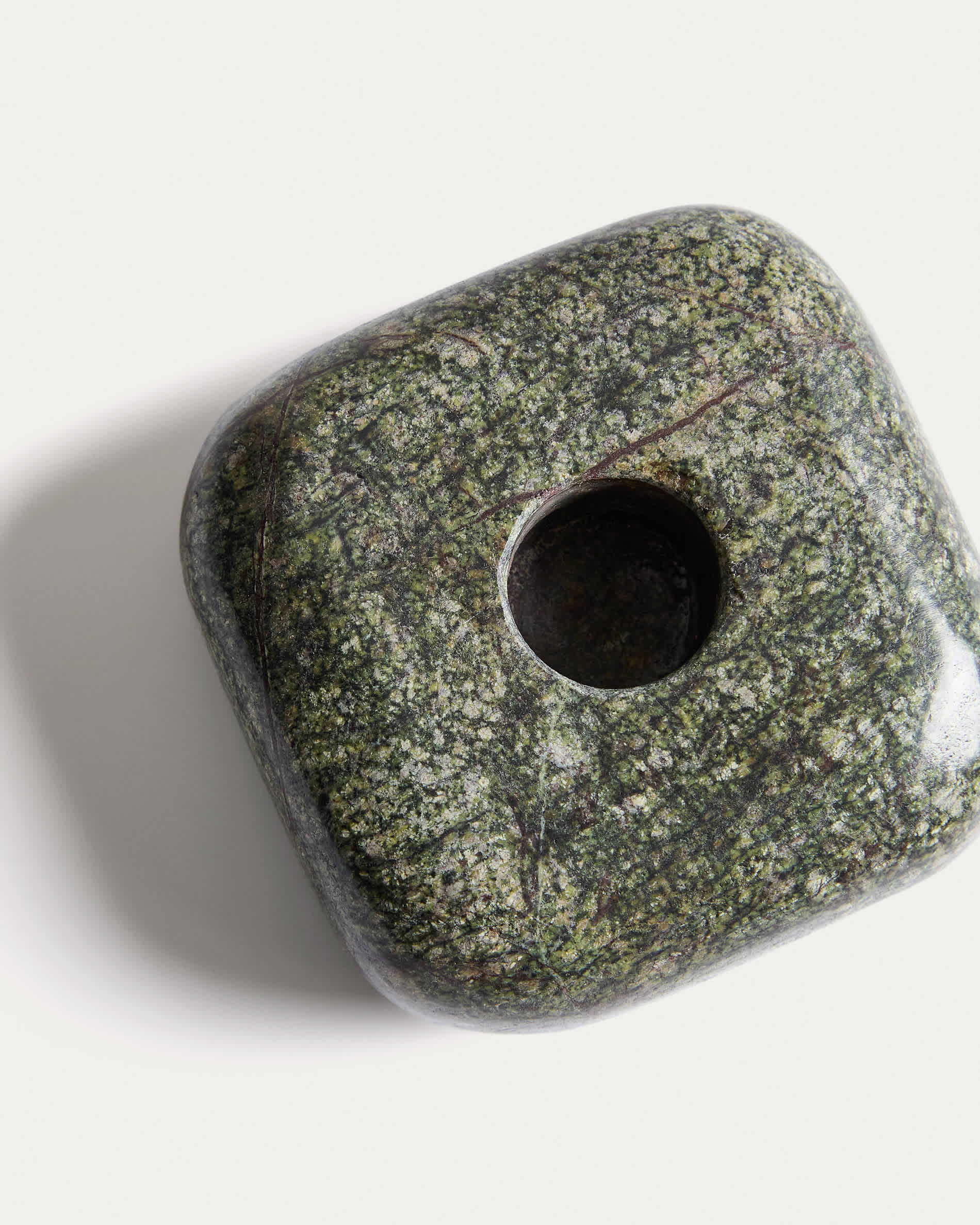 Liren green marble candle holder 3 cm