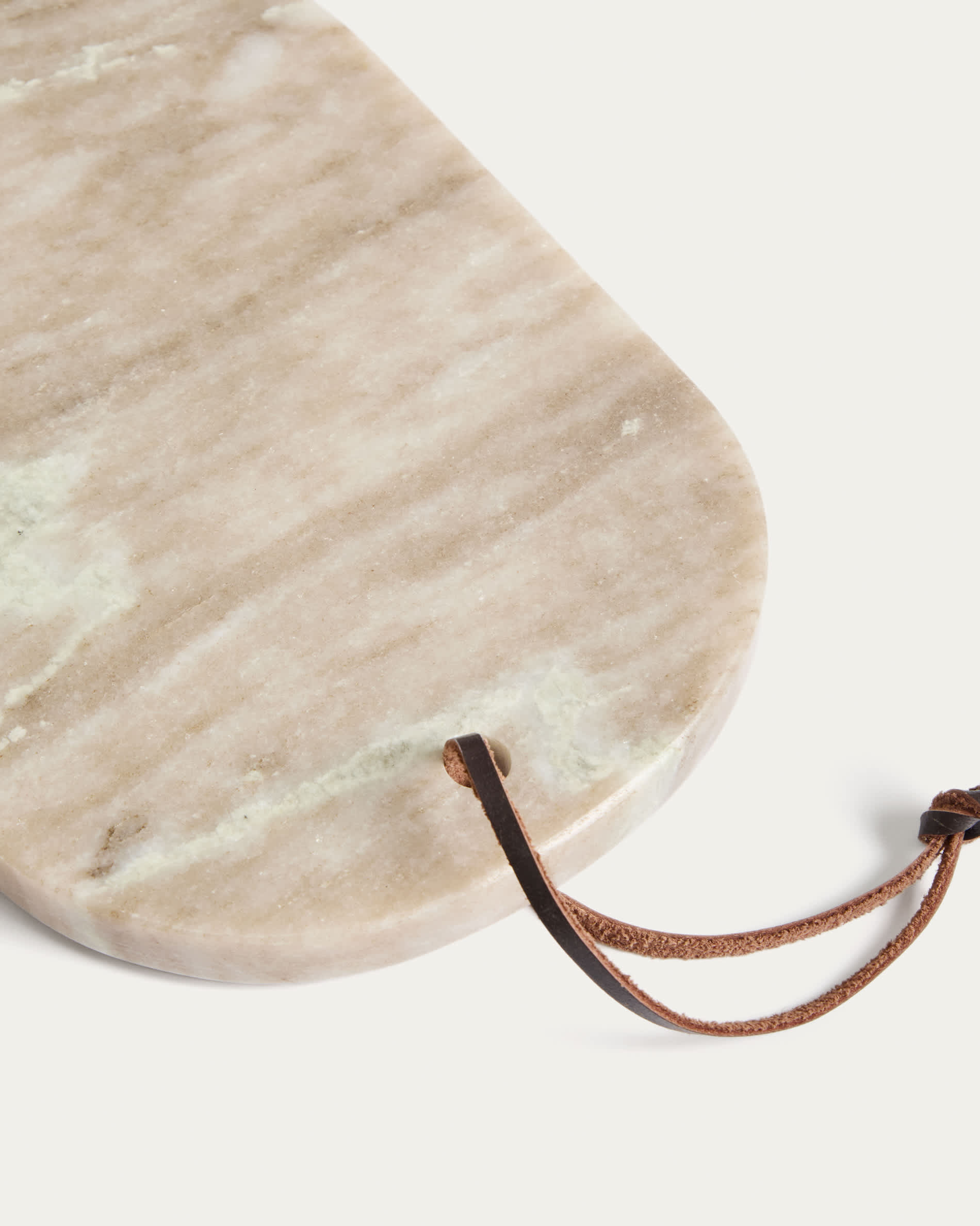 Nolvet beige marble serving board 23 x 15 cm