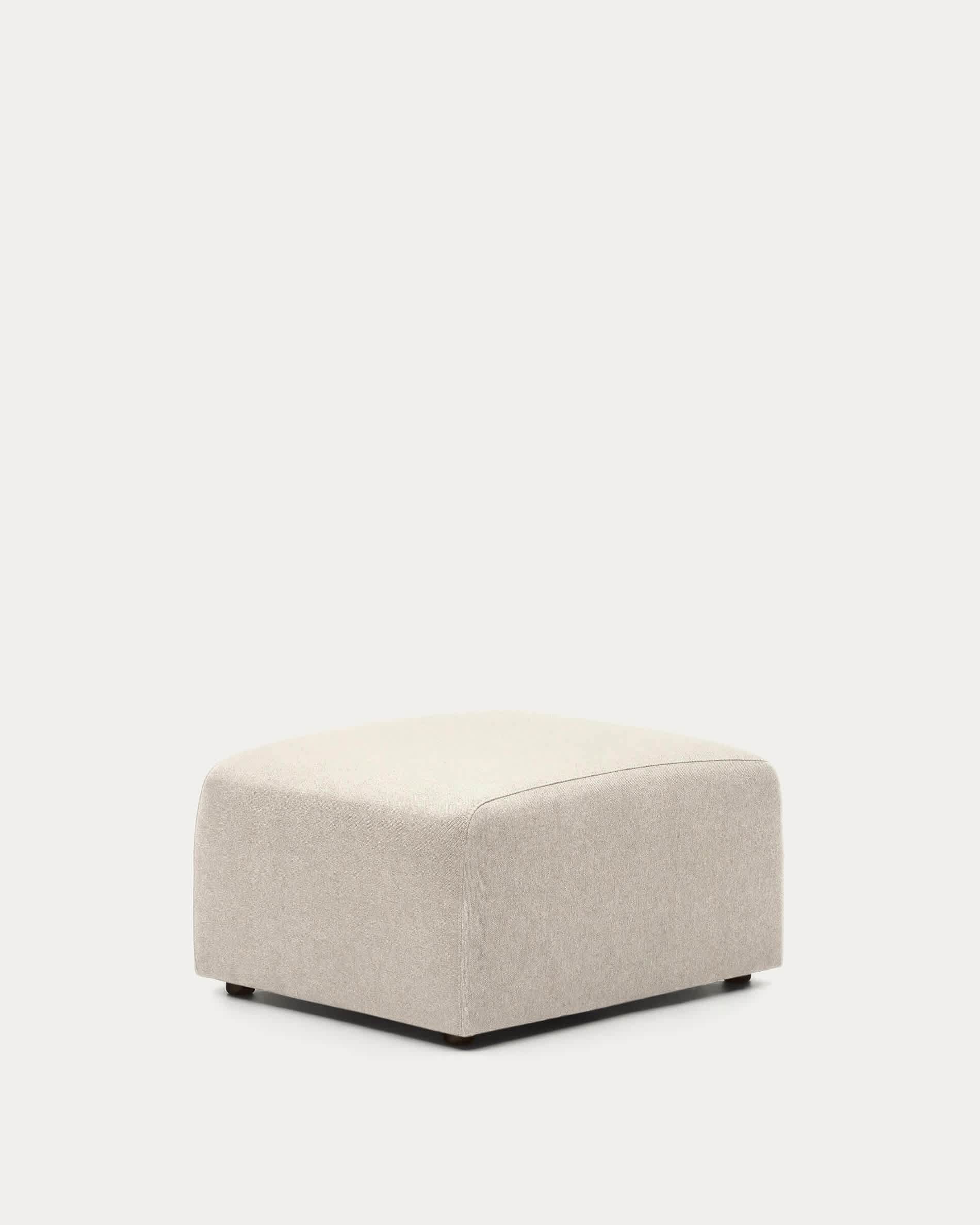 Neom footrest in beige, 75 x 64 cm FSC Mix Credit