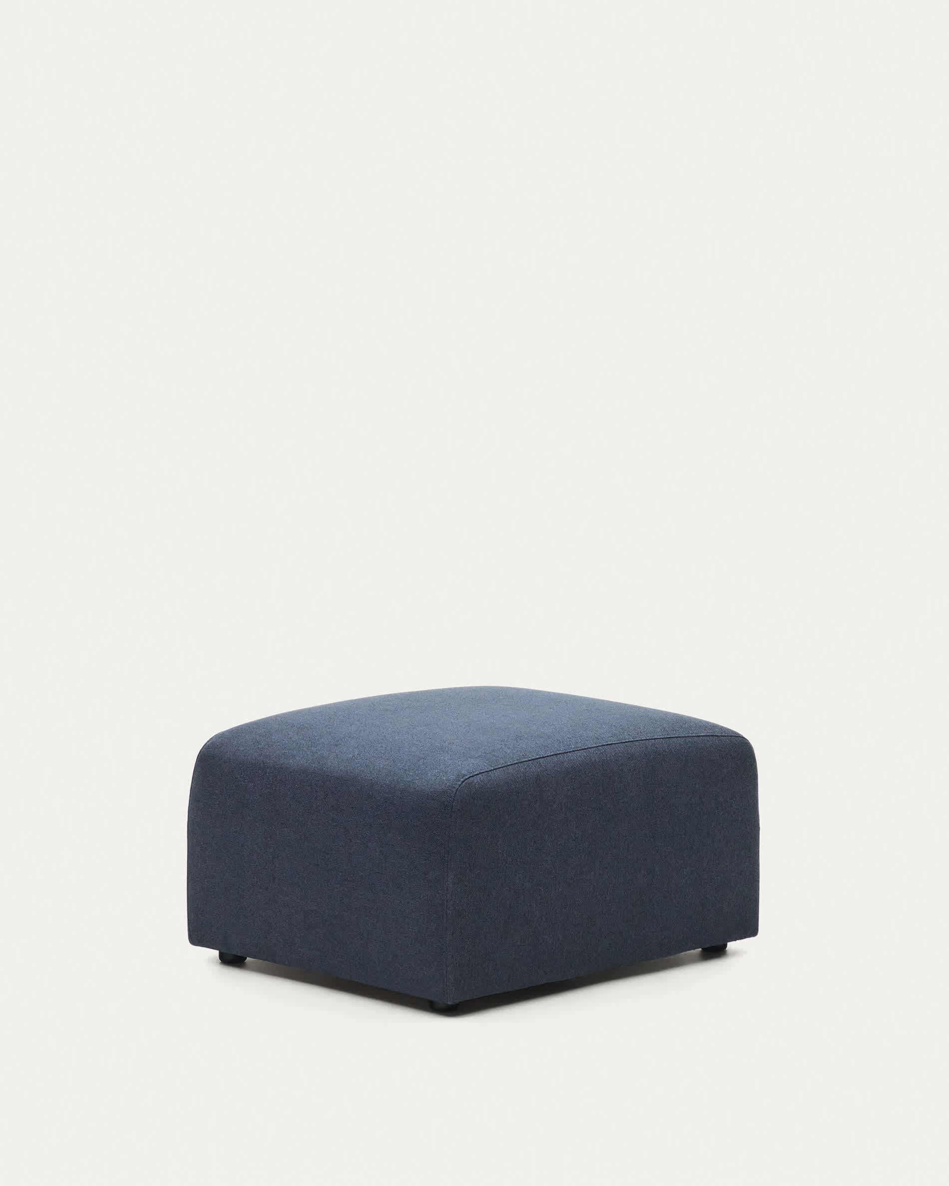 Neom footrest in blue, 75 x 64 cm FSC Mix Credit