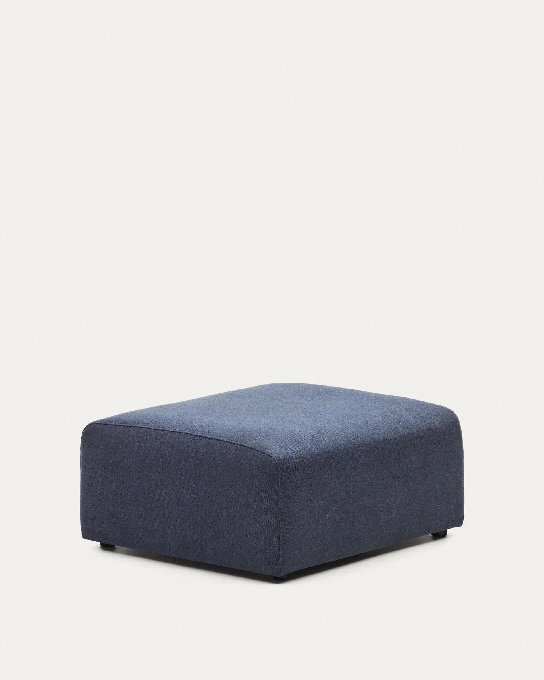 Neom end pouffe in blue, 75 x 89 cm FSC Mix Credit