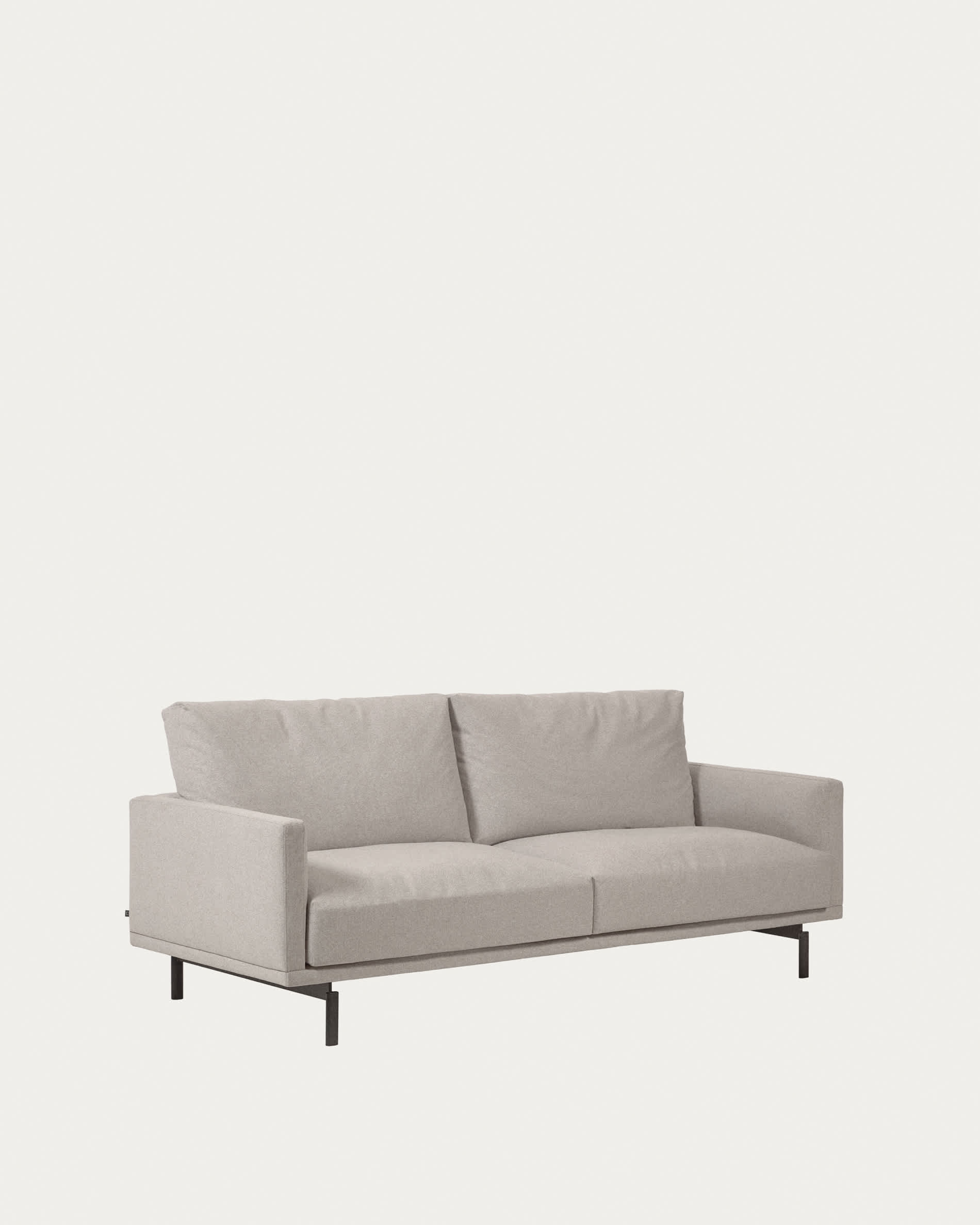 Galene 2 seater sofa in beige, 174 cm FSC Mix Credit