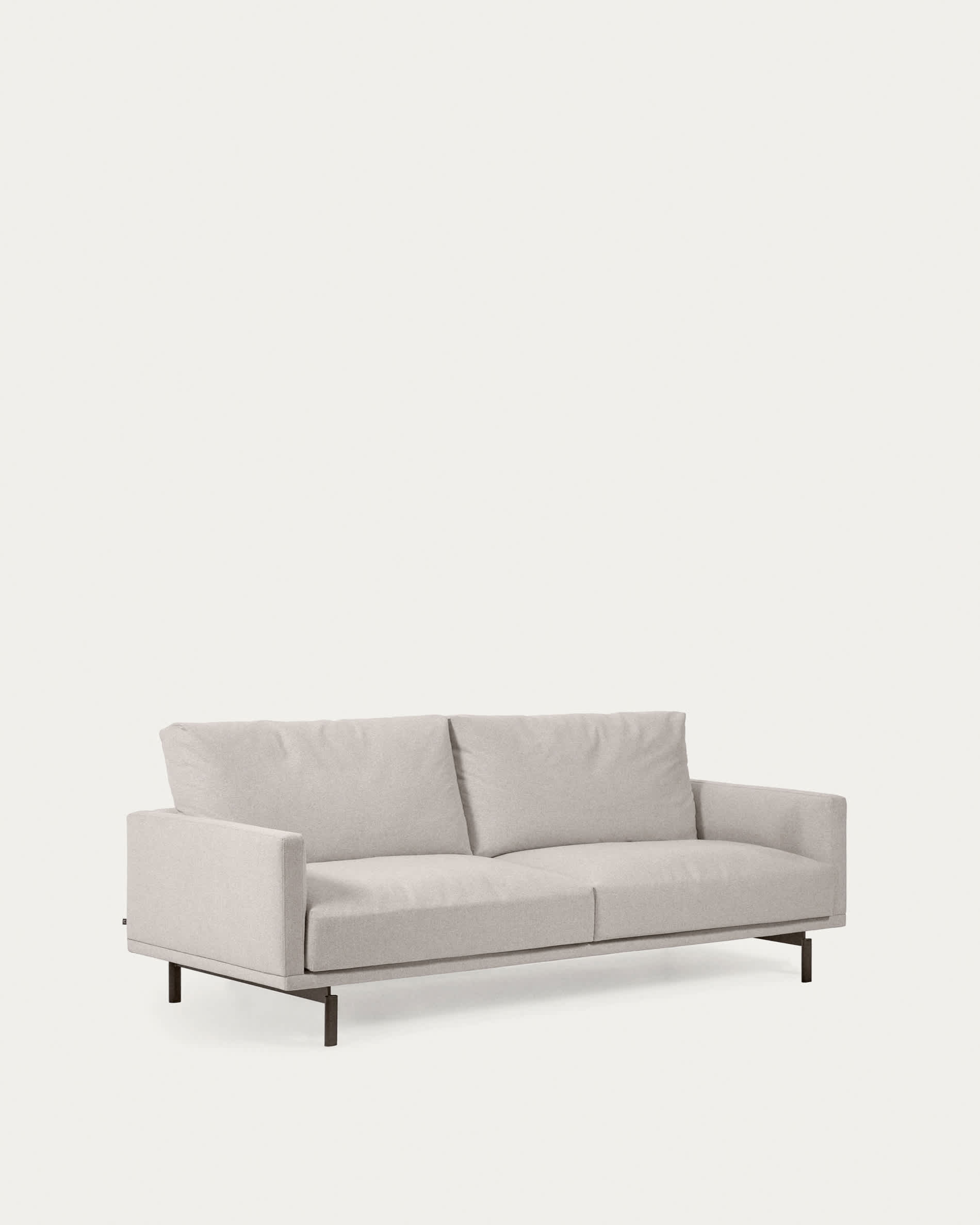 Galene 3 seater sofa in beige, 214 cm FSC Mix Credit