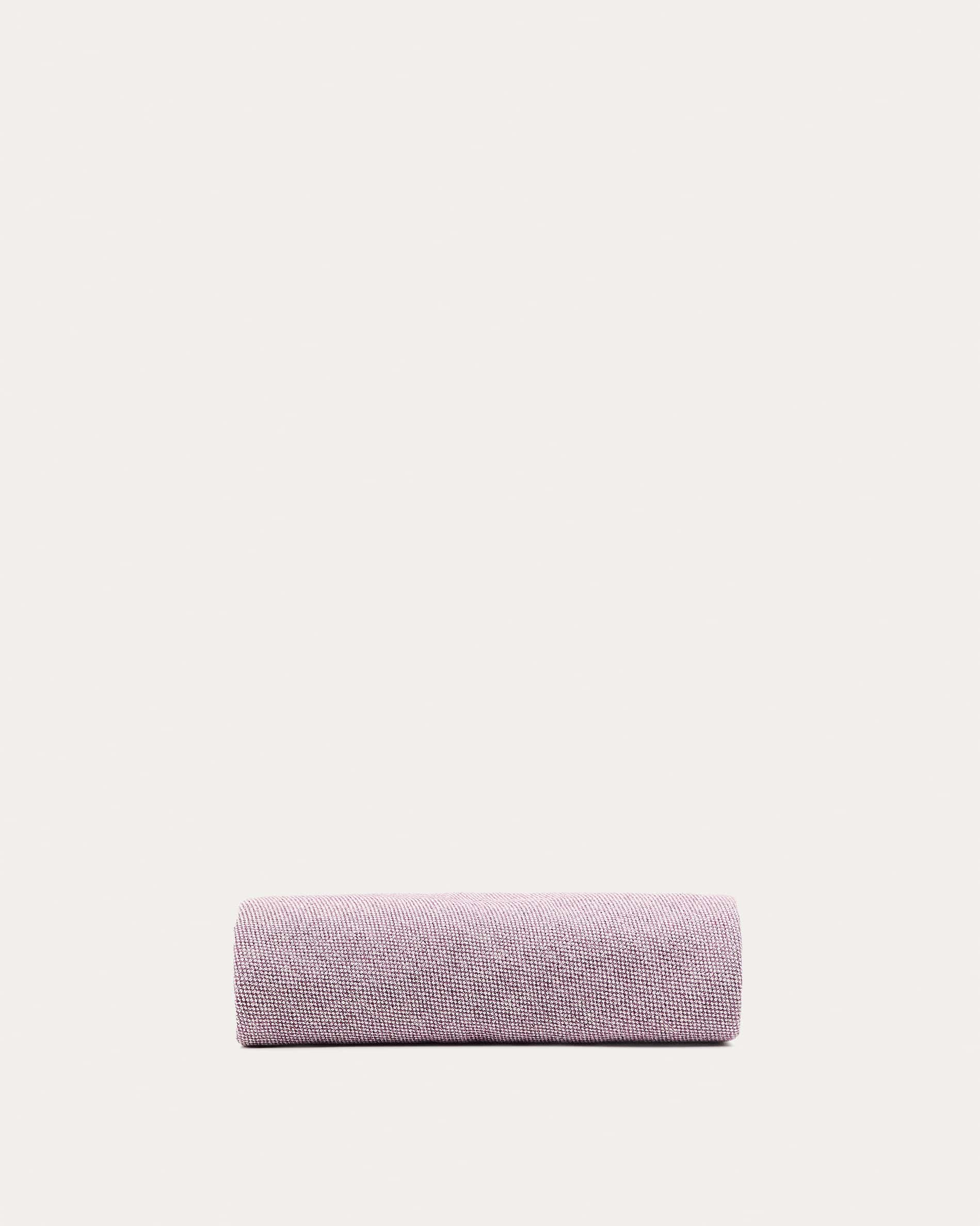 Kaeli purple footrest cover Ø43cm