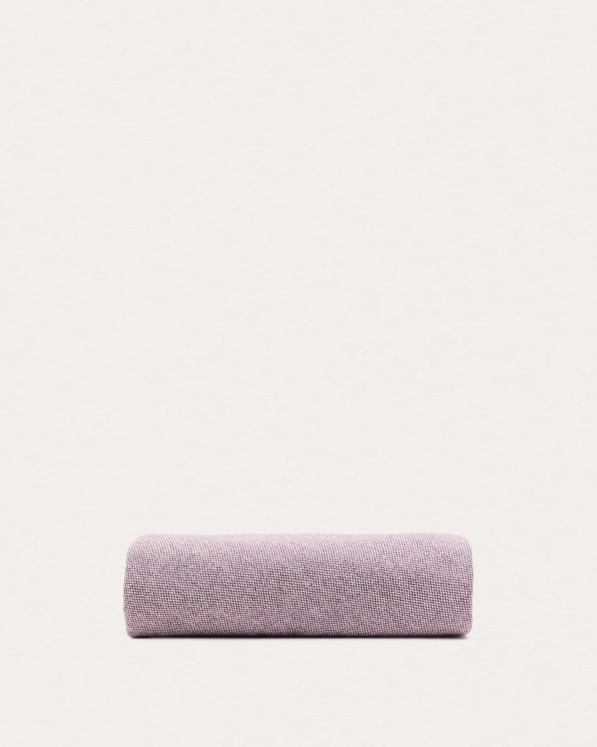 Kaeli purple footrest cover Ø60cm