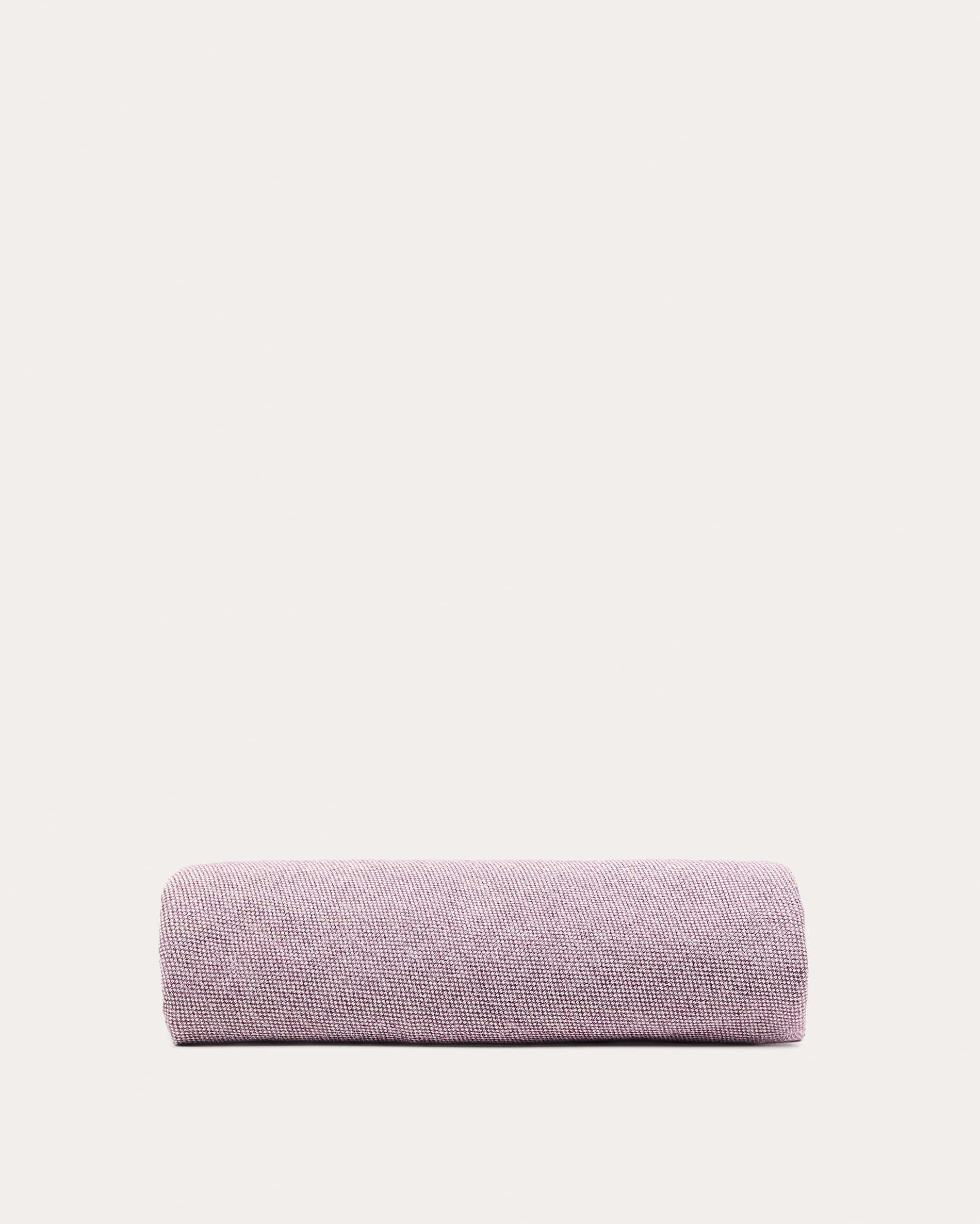 Kaeli purple footrest cover Ø90cm