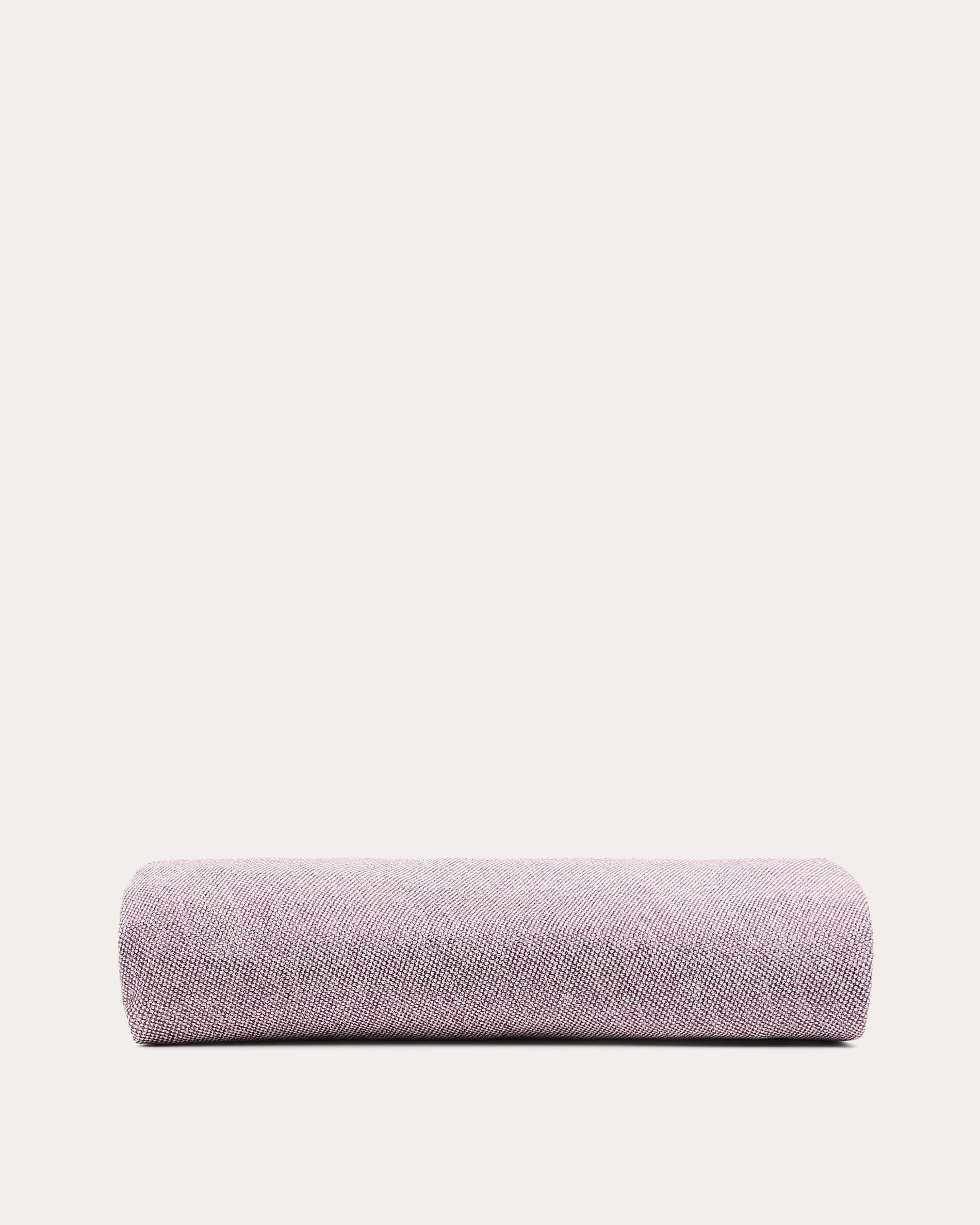 Kaeli purple footrest cover Ø120cm