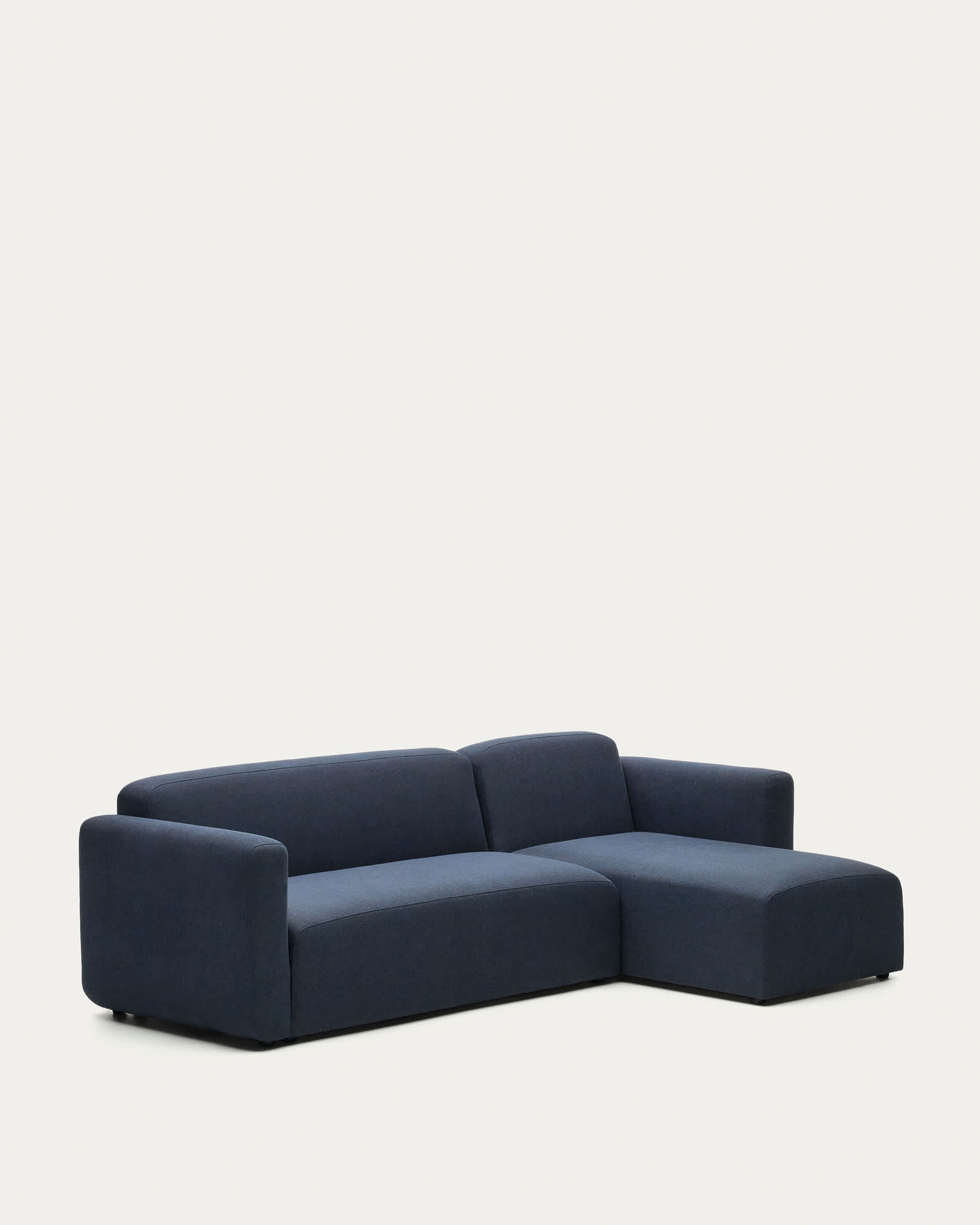 Neom 3 seater modular sofa, right/left chaise longue in blue, 263 cm FSC Mix Credit