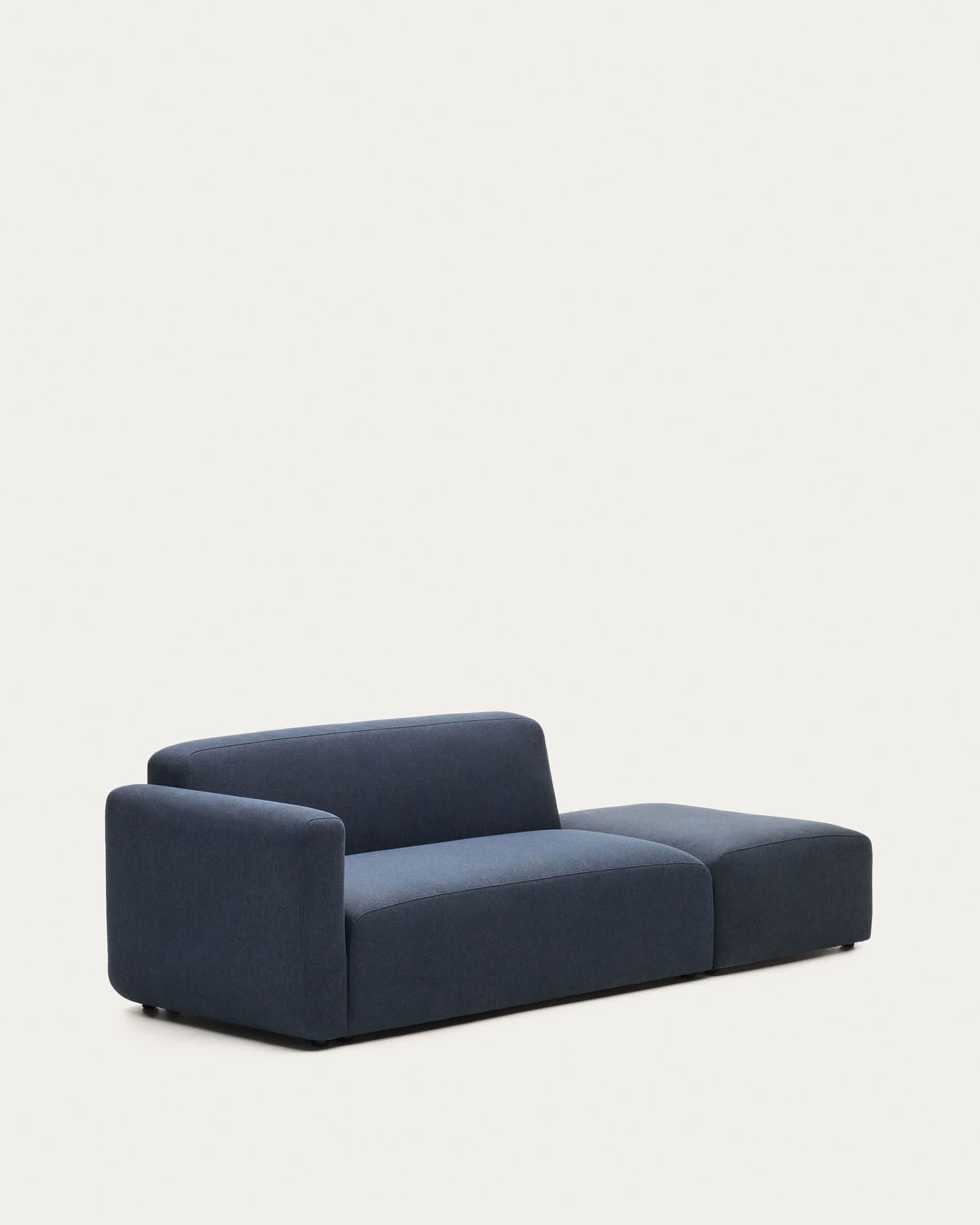 Neom 2 seater modular sofa with back module in blue, 244 cm FSC Mix Credit
