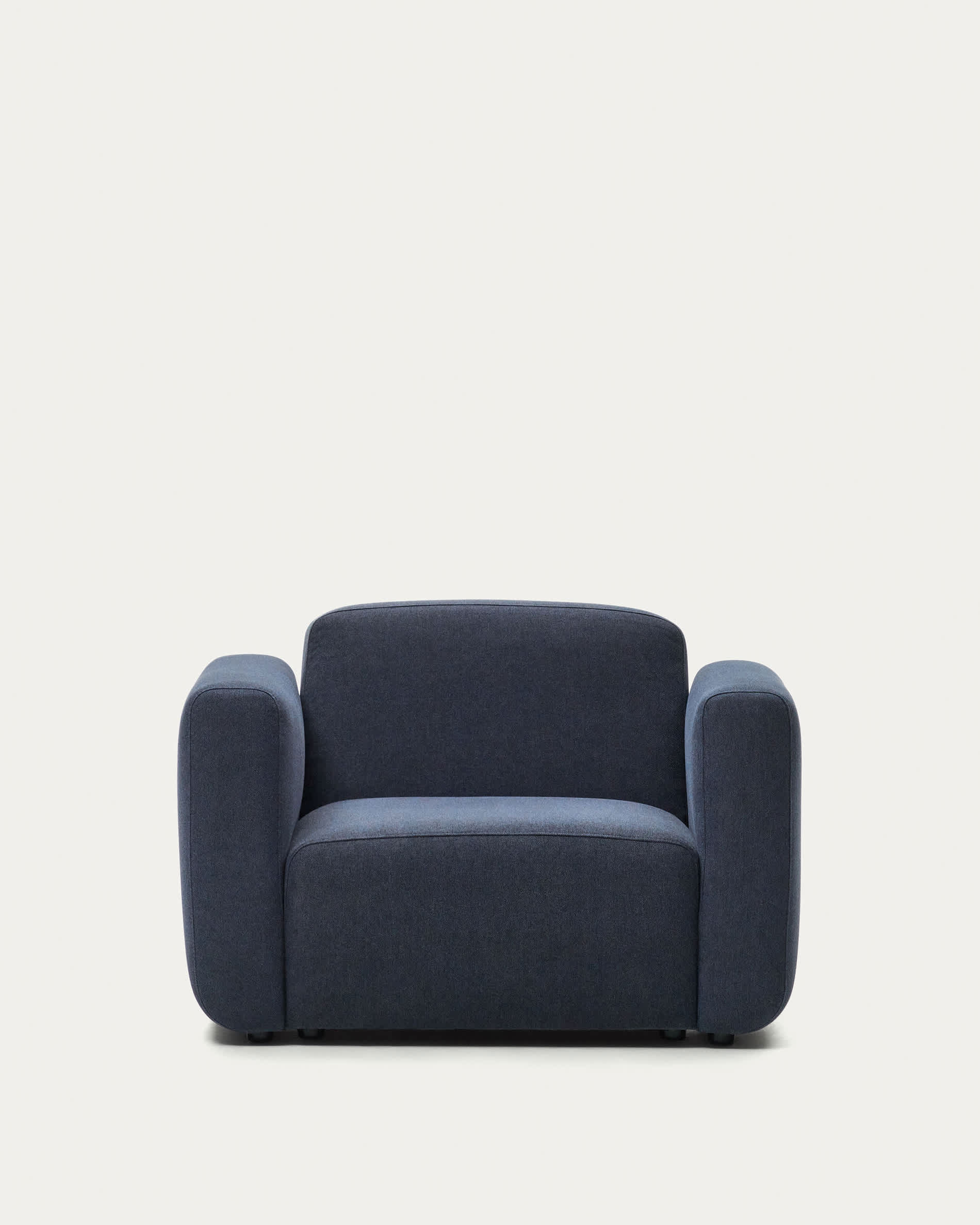 Neom modular armchair in blue FSC Mix Credit