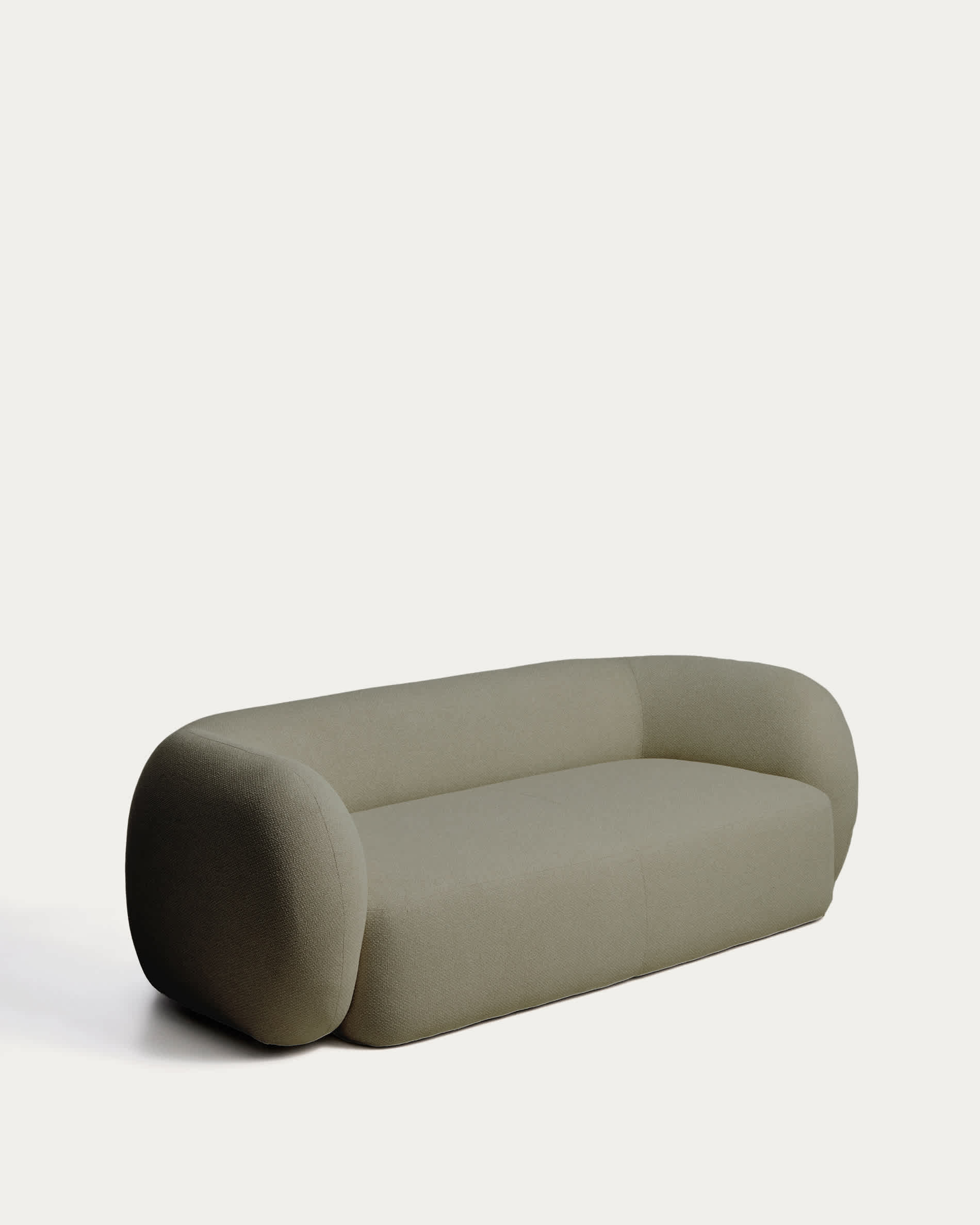 Martina green chenille 3-seater sofa 246cm FSC Mix Credit
