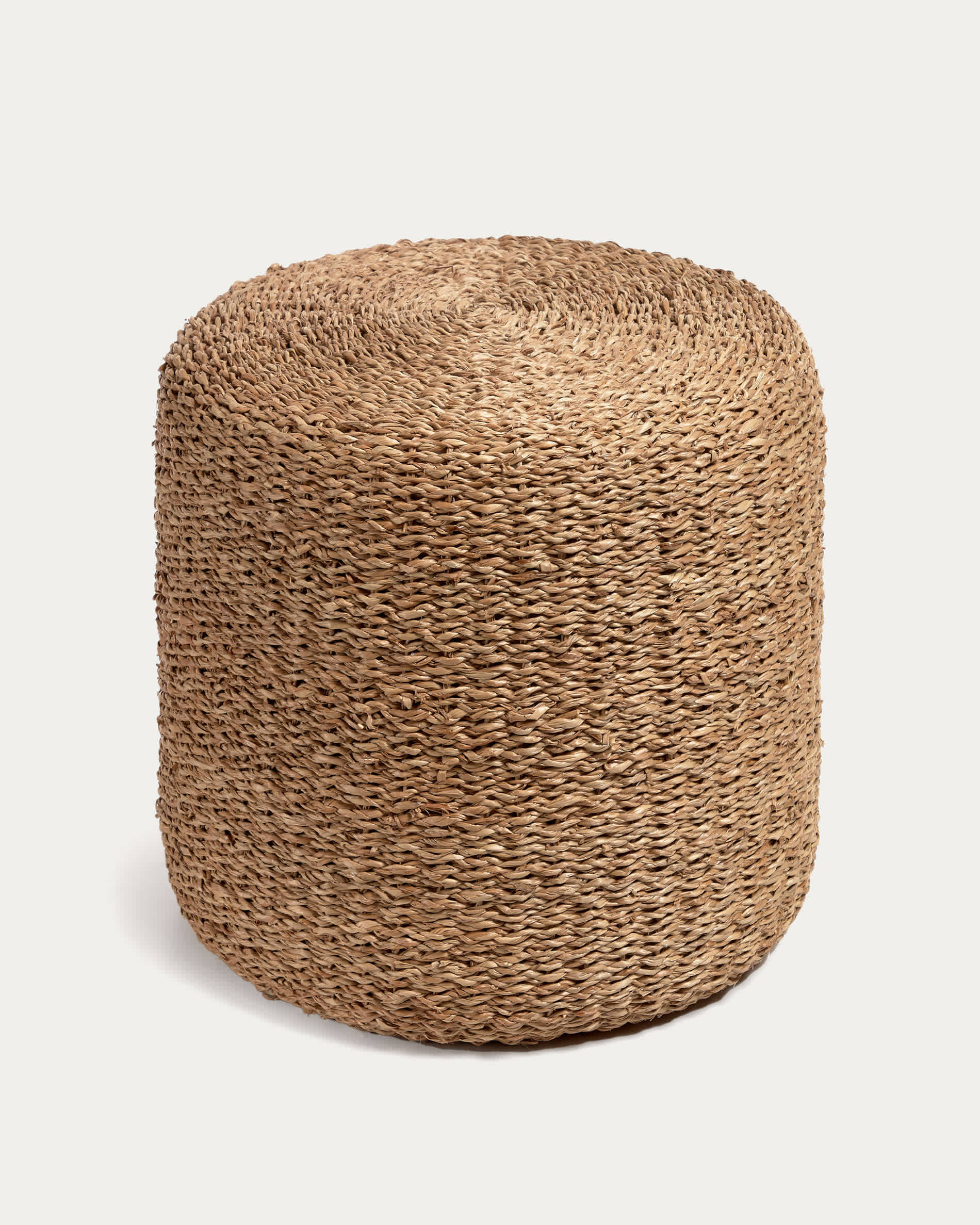 Someina natural fibre round footrest, Ø 40 cm