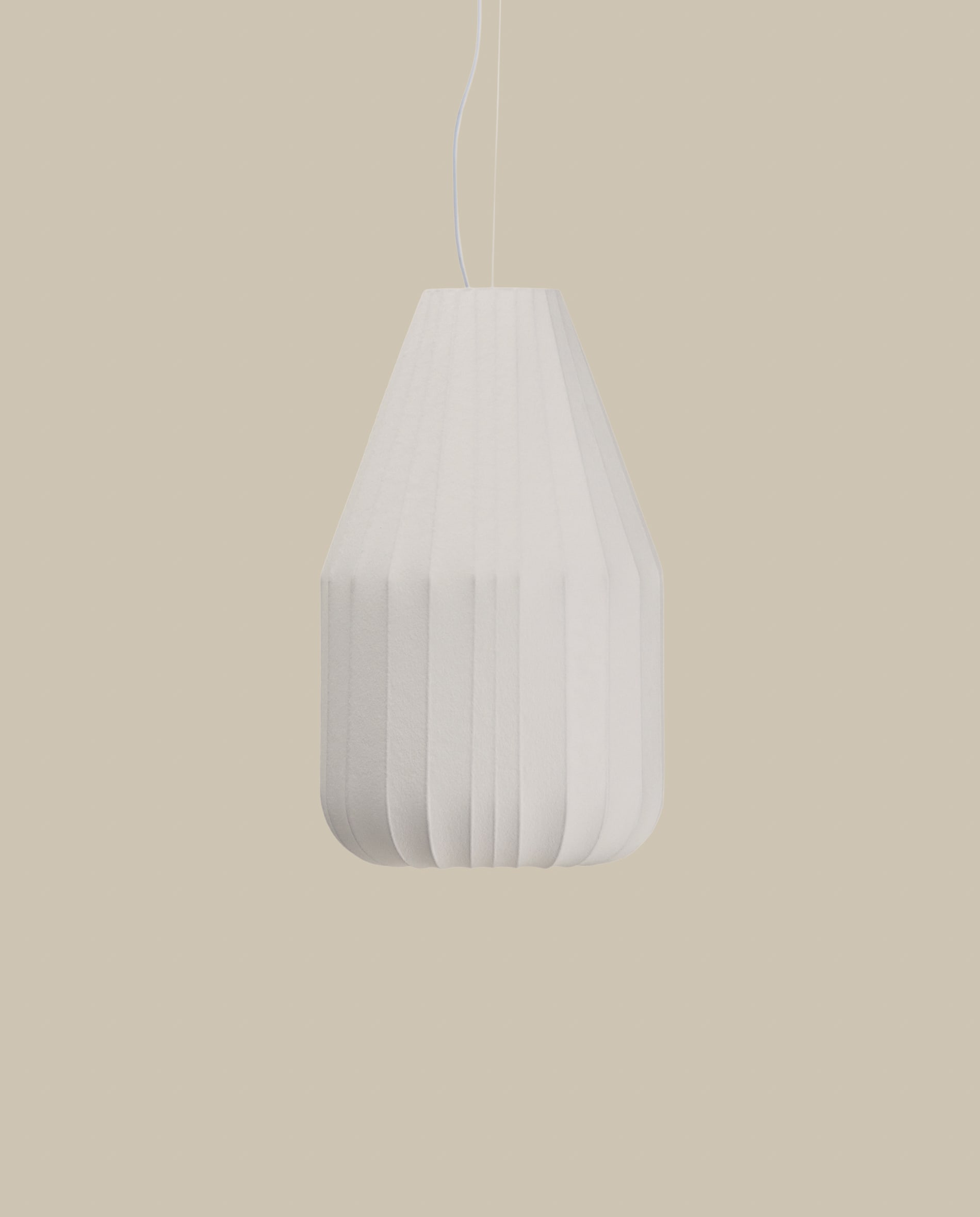 Somar ceiling lamp made with synthetic fibres and steel rods Ø30cm