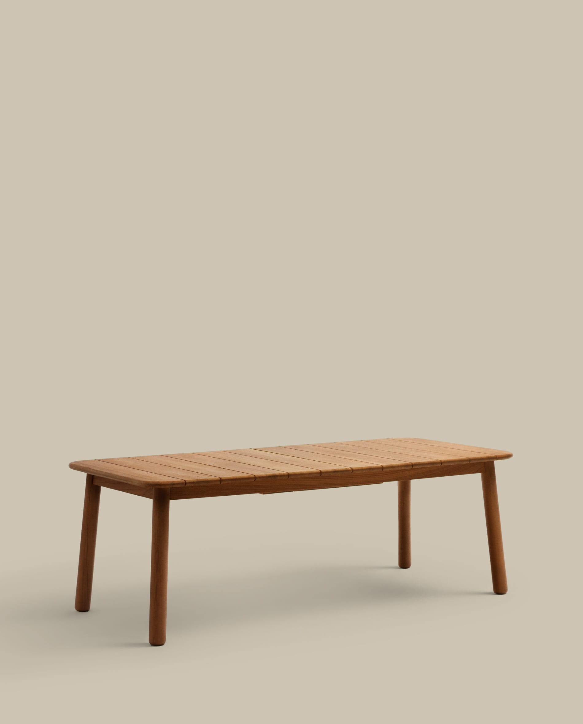 Turqueta extendable table made from solid teak wood, 220 (294) x 100 cm, FSC 100%