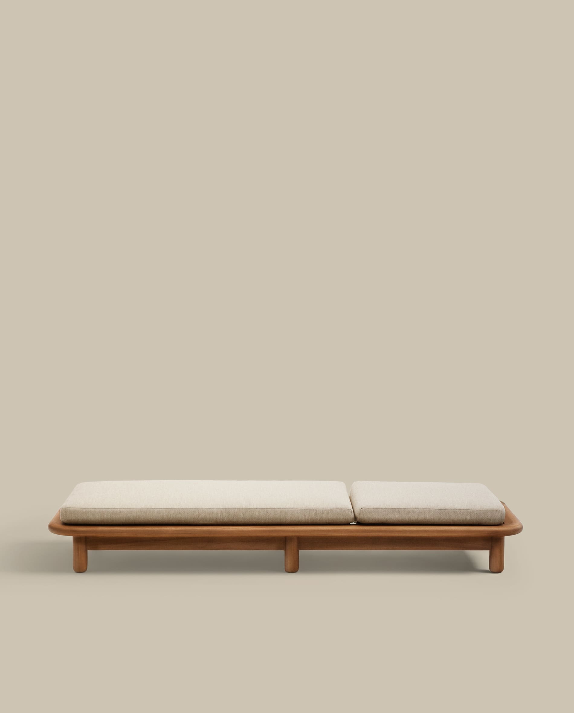 Turqueta sun lounger made from solid teak wood FSC 100%