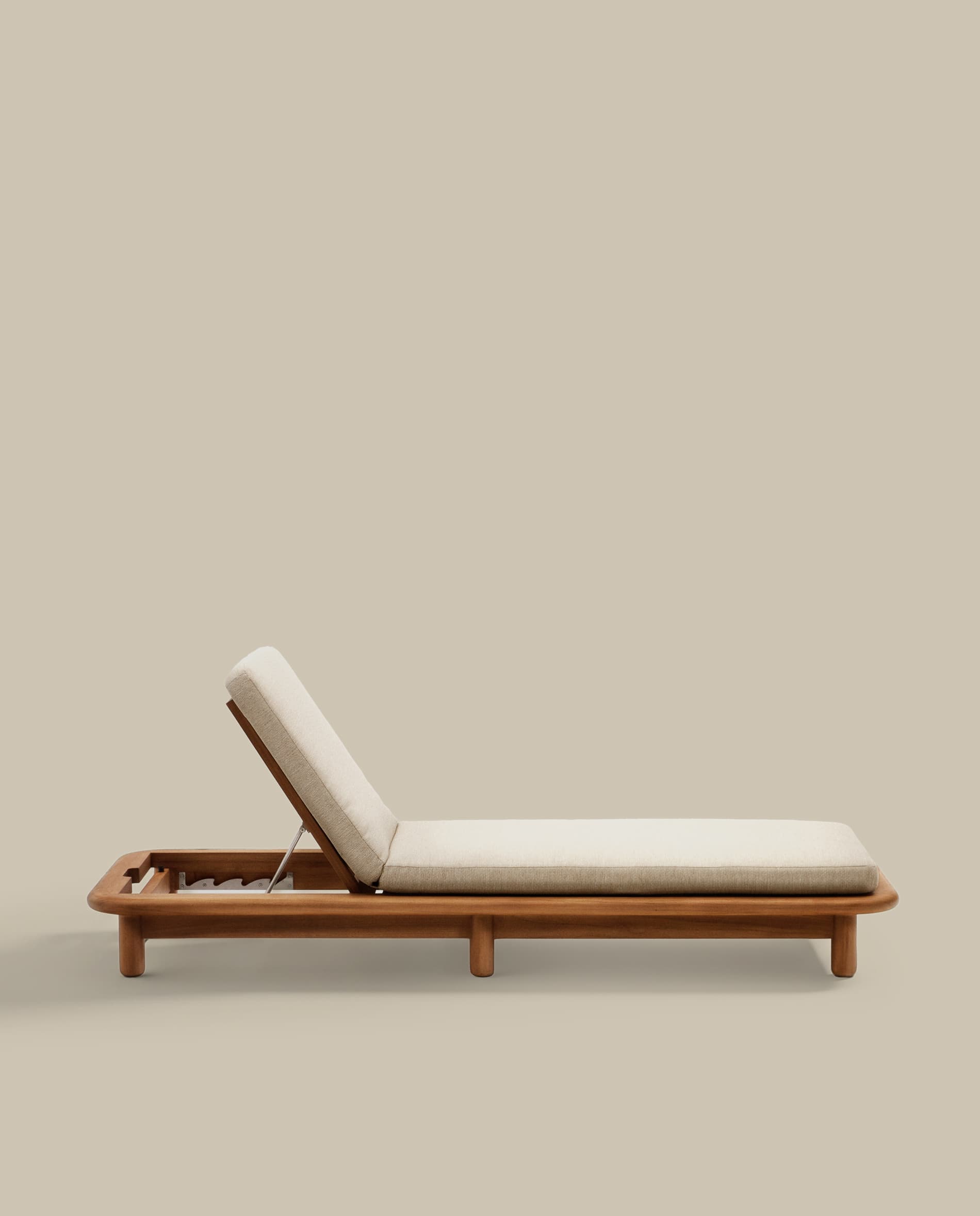 Turqueta sun lounger made from solid teak wood FSC 100%
