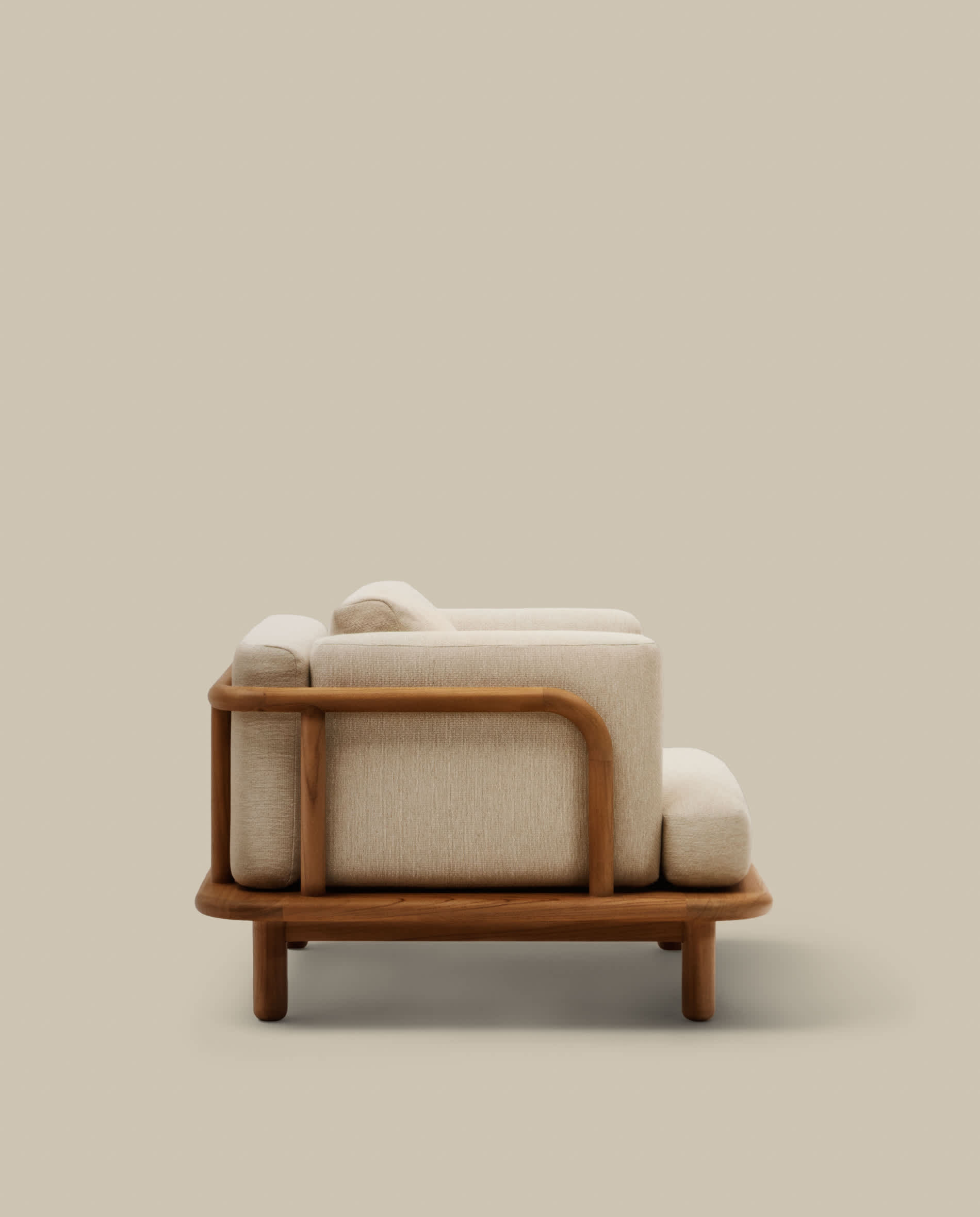 Turqueta armchair made from solid teak wood FSC 100%