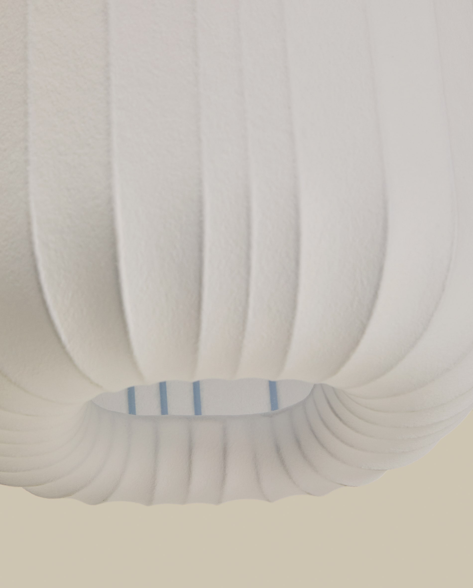 Somar ceiling lamp made with synthetic fibres and steel rods Ø30cm