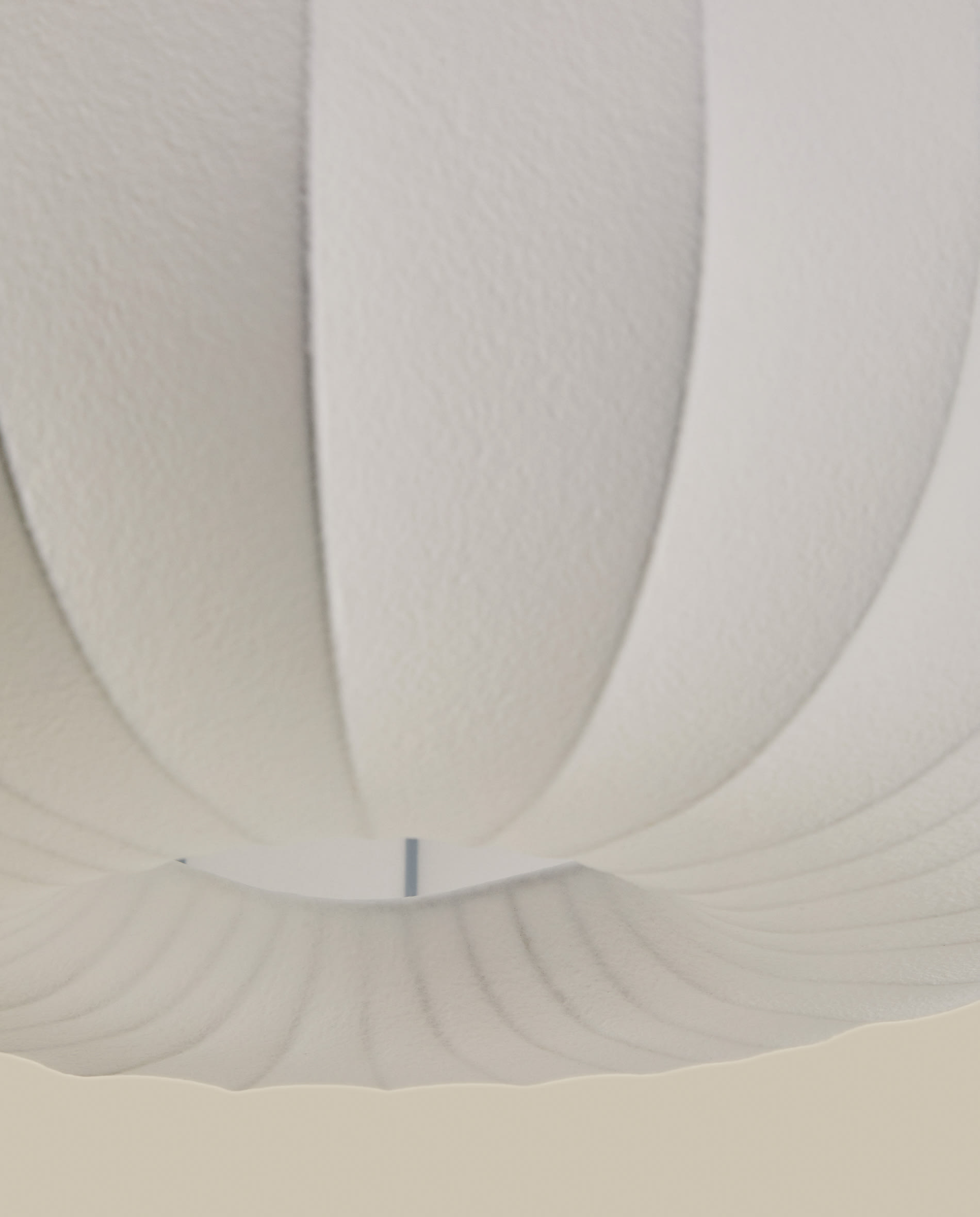 Somar ceiling lamp made with synthetic fibres and steel rods Ø51cm