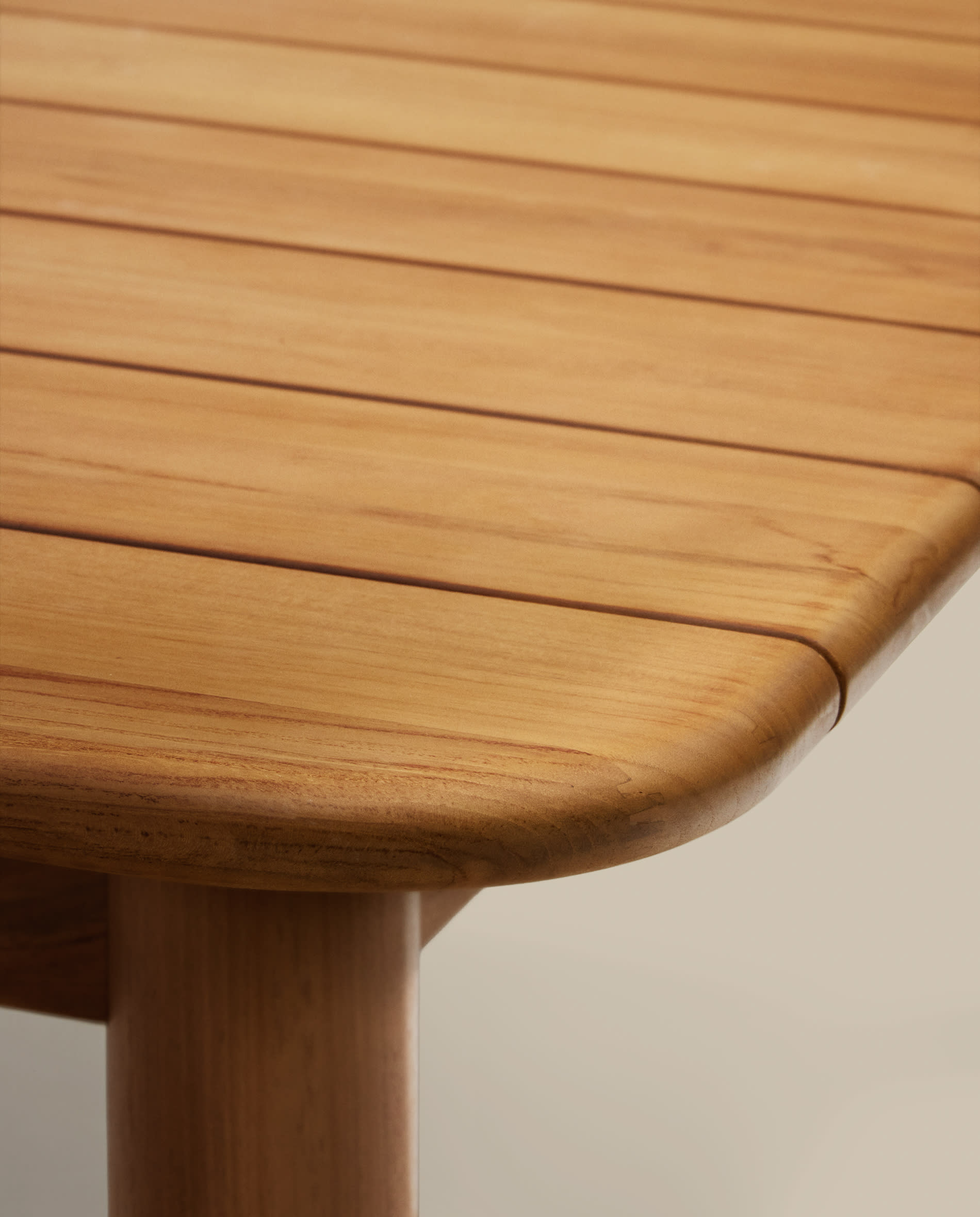 Turqueta extendable table made from solid teak wood, 220 (294) x 100 cm, FSC 100%