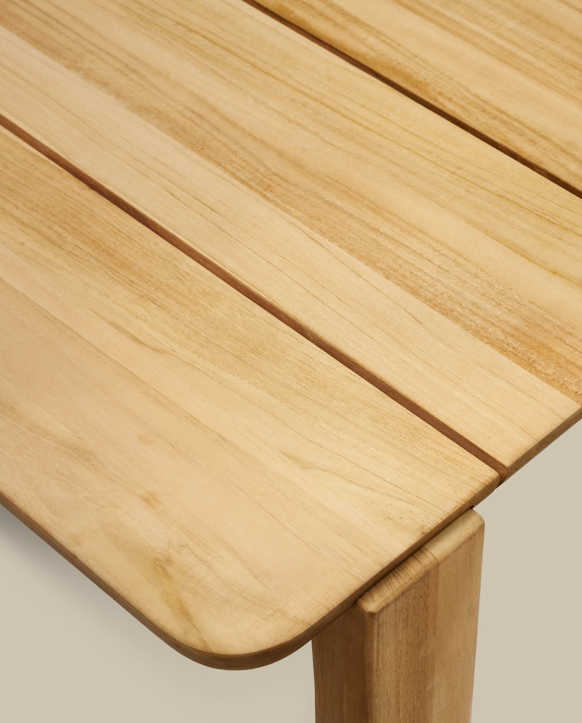 Icaro table made from solid teak wood, 280 x 112 cm, FSC 100%