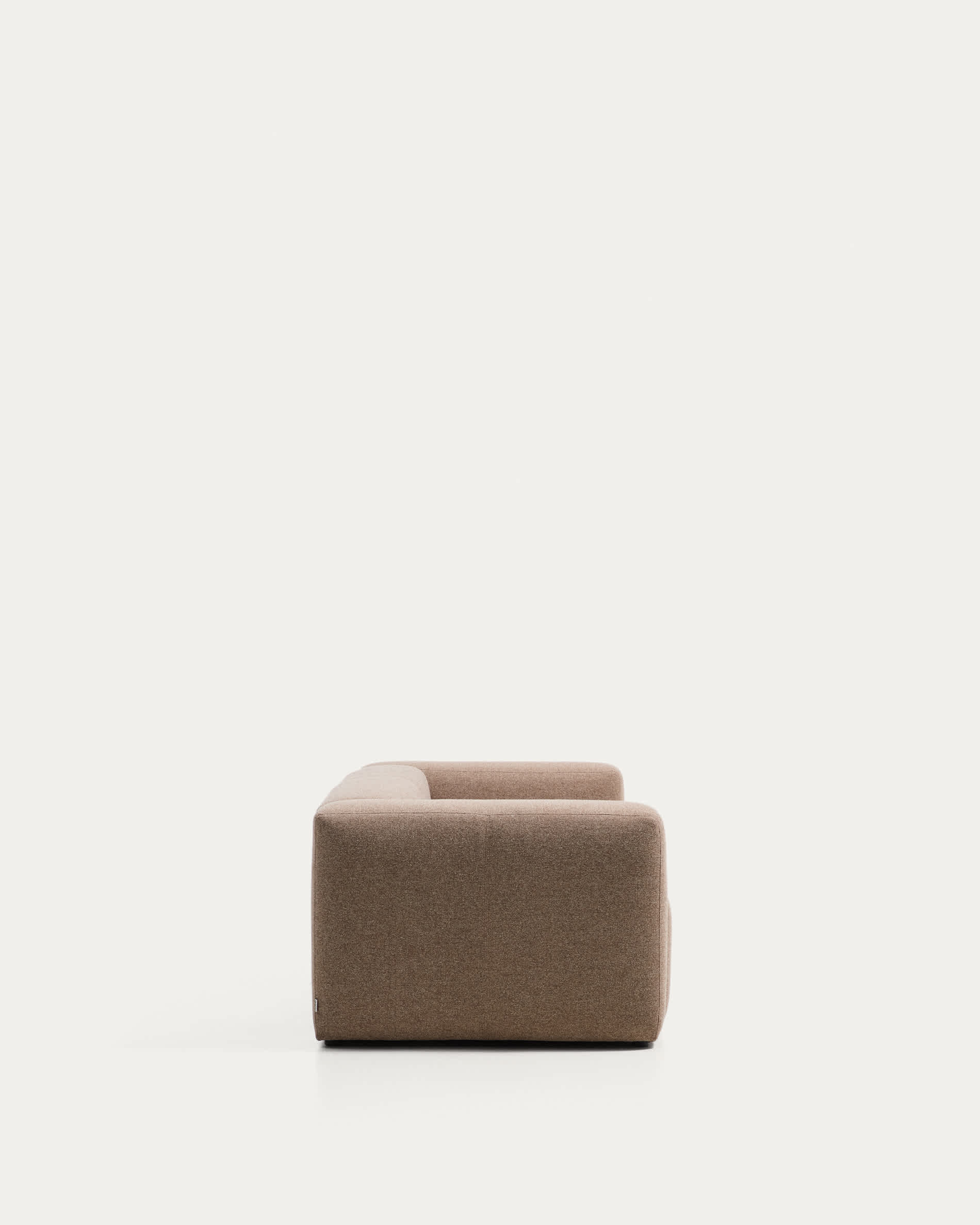 Blok brown chenille 3-seater sofa 240cm FSC Mix Credit