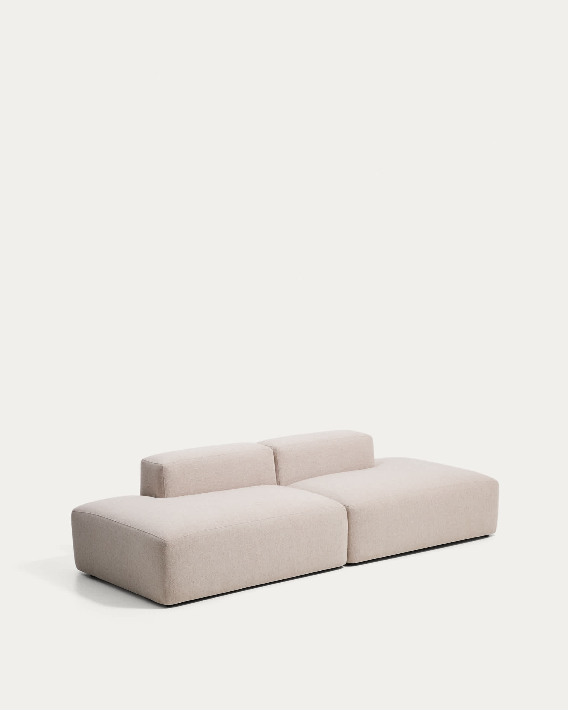 Blok beige chenille 3-seater sofa 290cm FSC Mix Credit