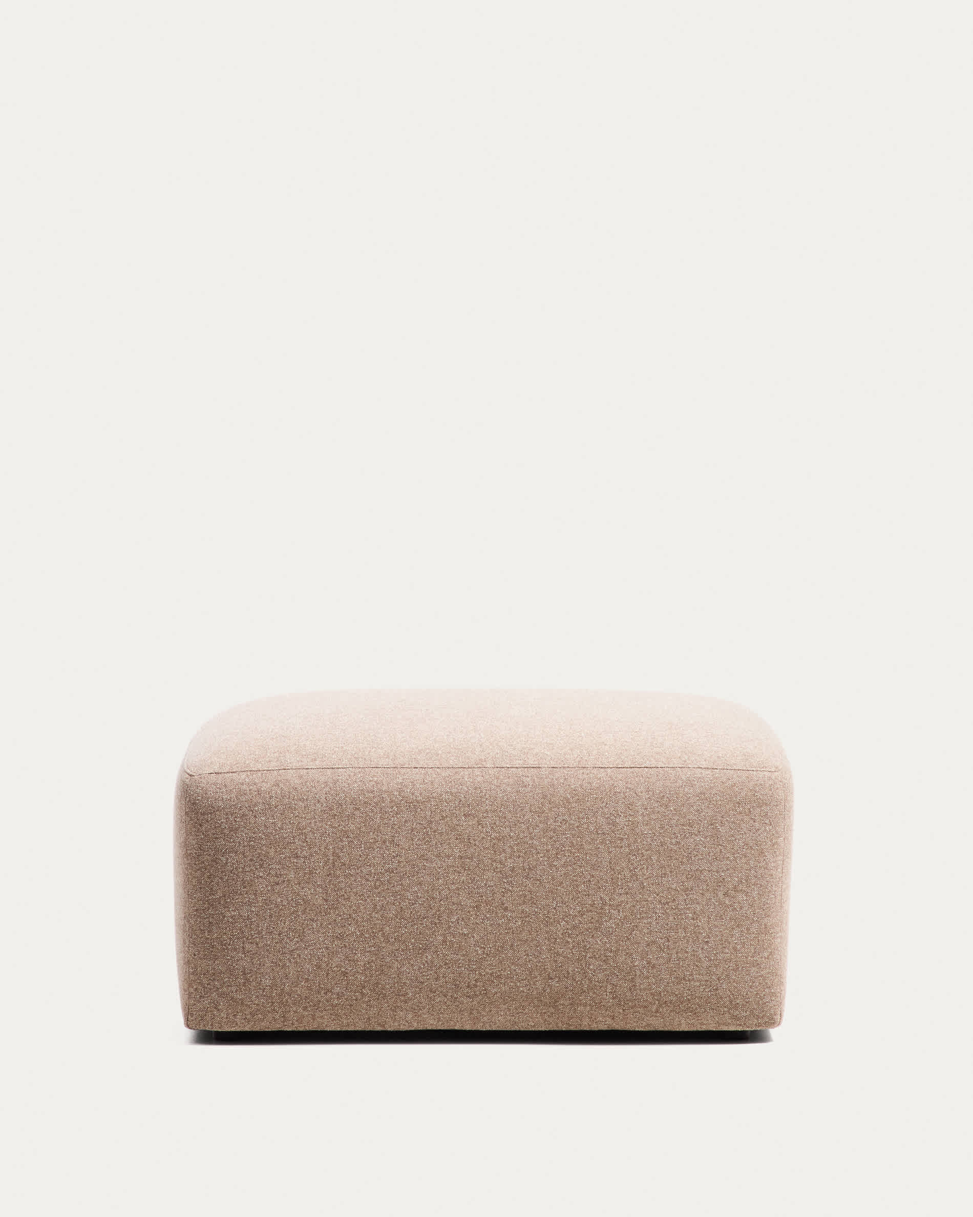 Blok brown chenille footrest 90 x 74cm FSC Mix Credit