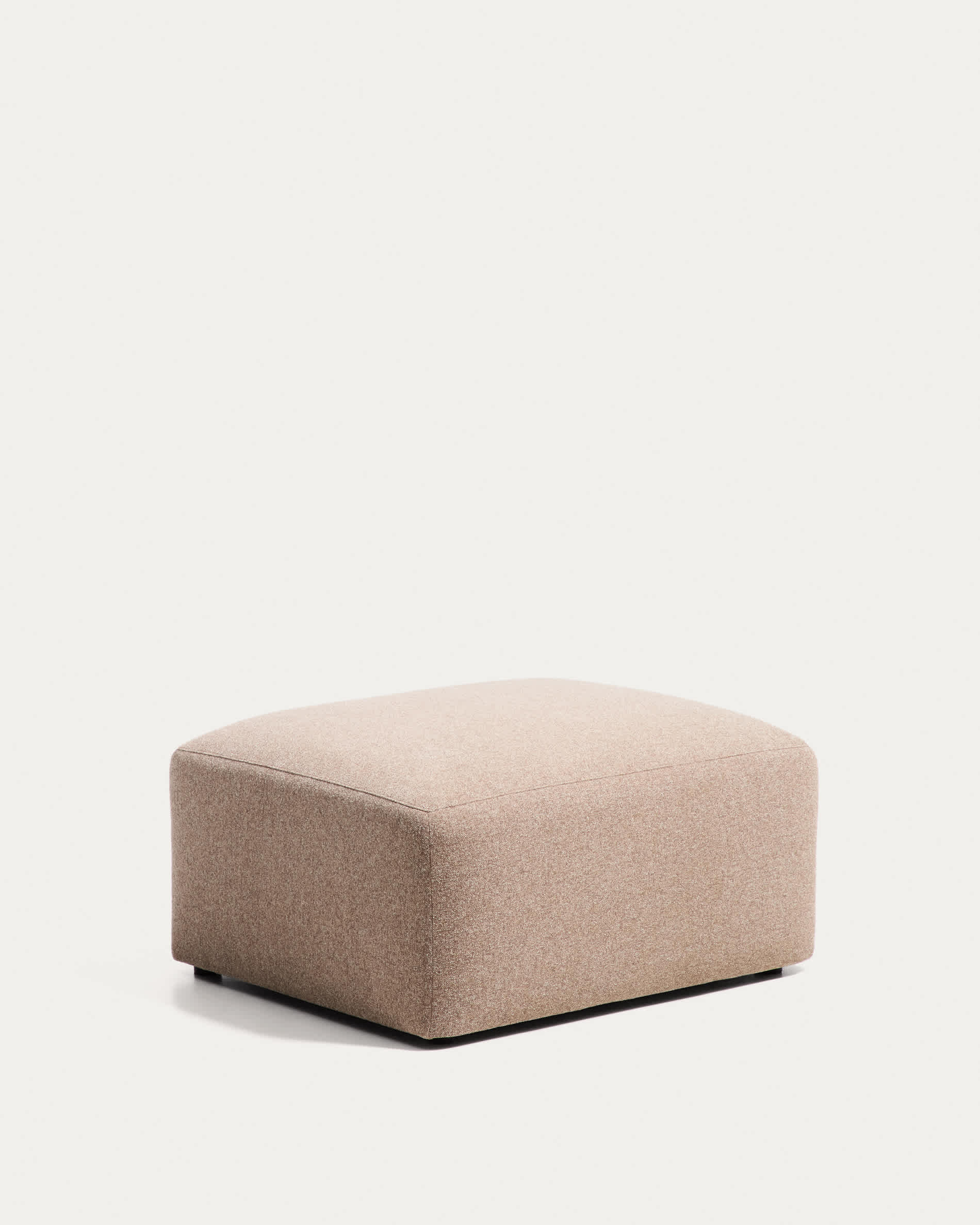 Blok brown chenille footrest 90 x 74cm FSC Mix Credit