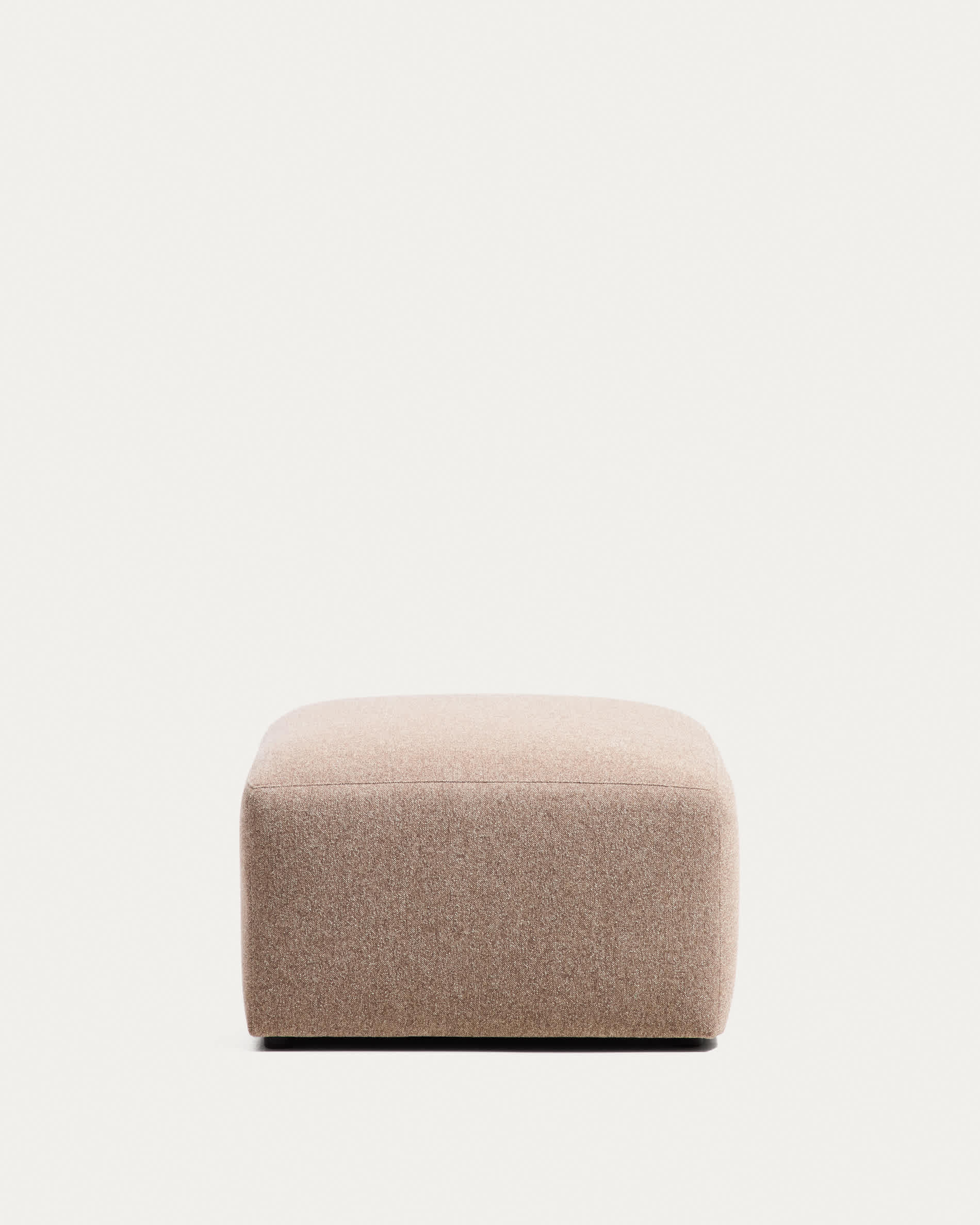 Blok brown chenille footrest 90 x 74cm FSC Mix Credit
