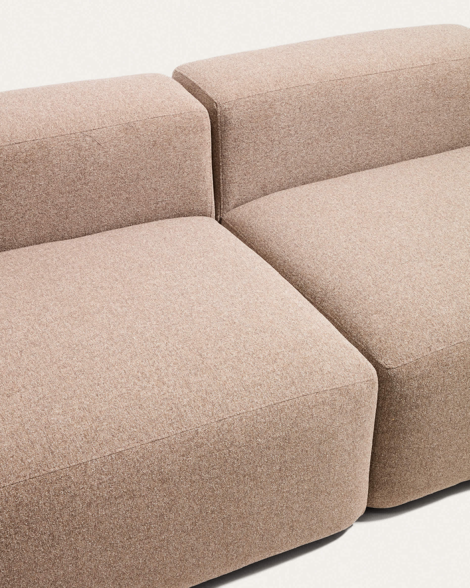 Blok brown chenille 3-seater sofa 290cm FSC Mix Credit