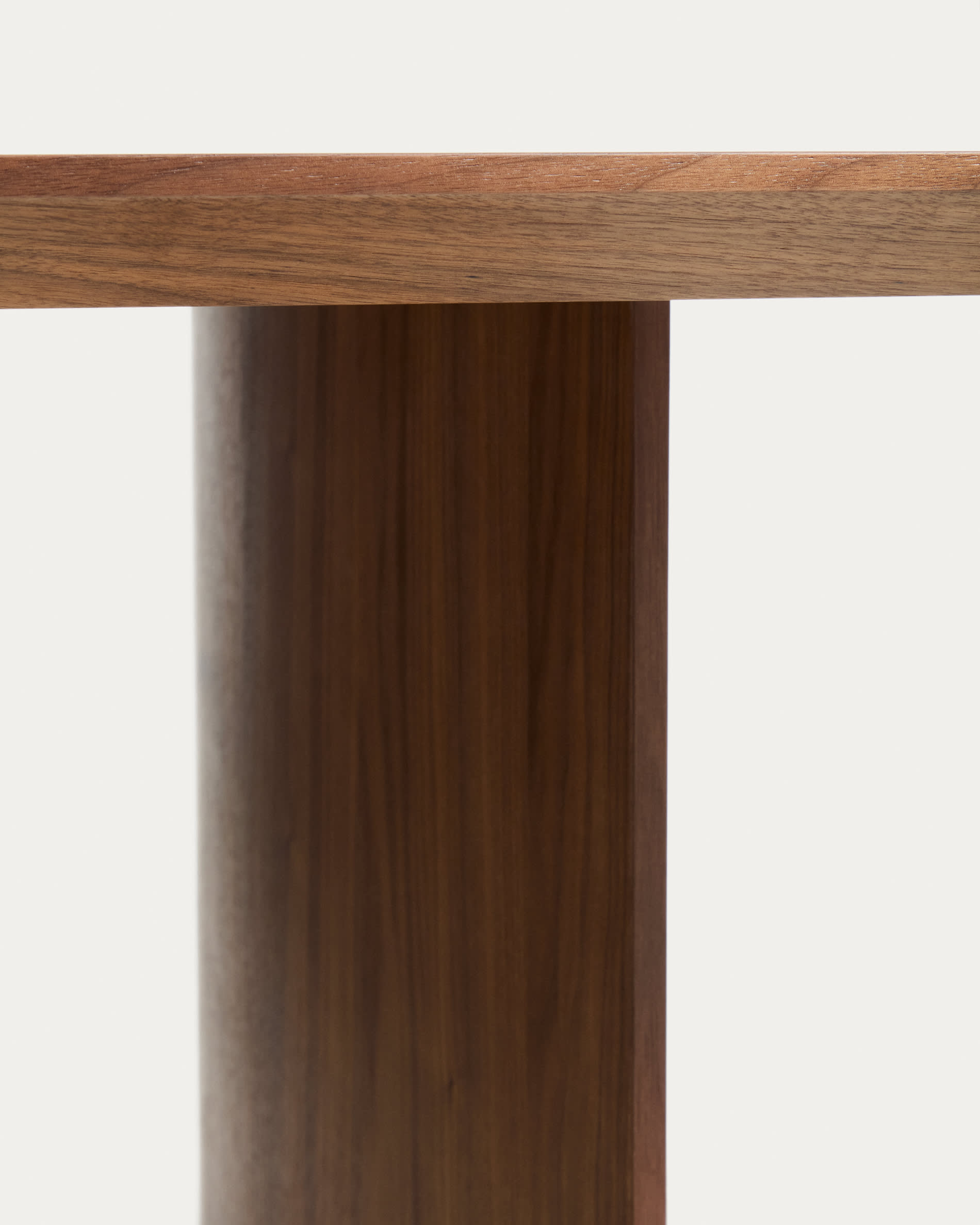 Litto table made from walnut veneer, 160 x 90 cm