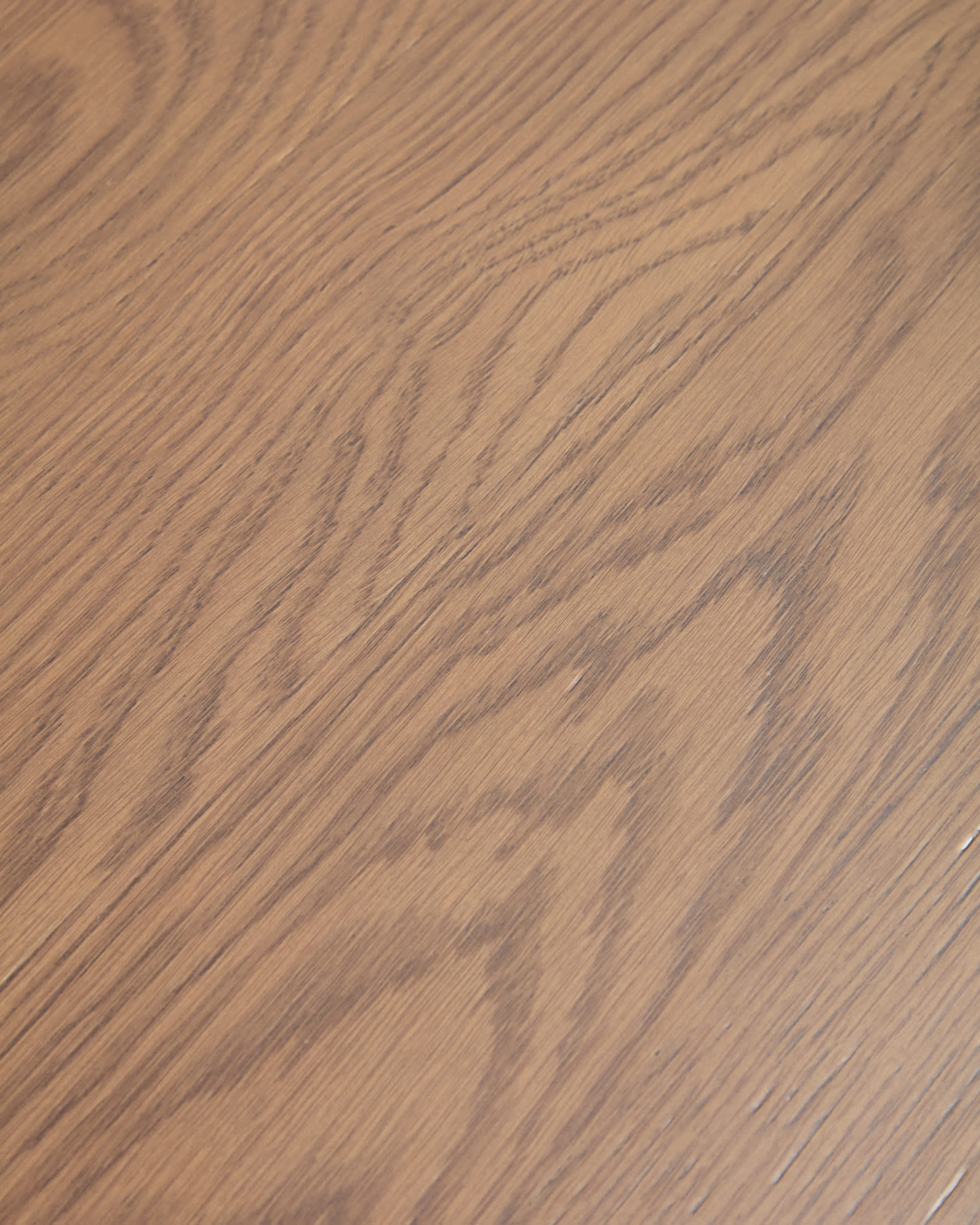 Jondal extendable table in solid oak wood and oak veneer with walnut finish FSC 100% 240 (320) x 100cm