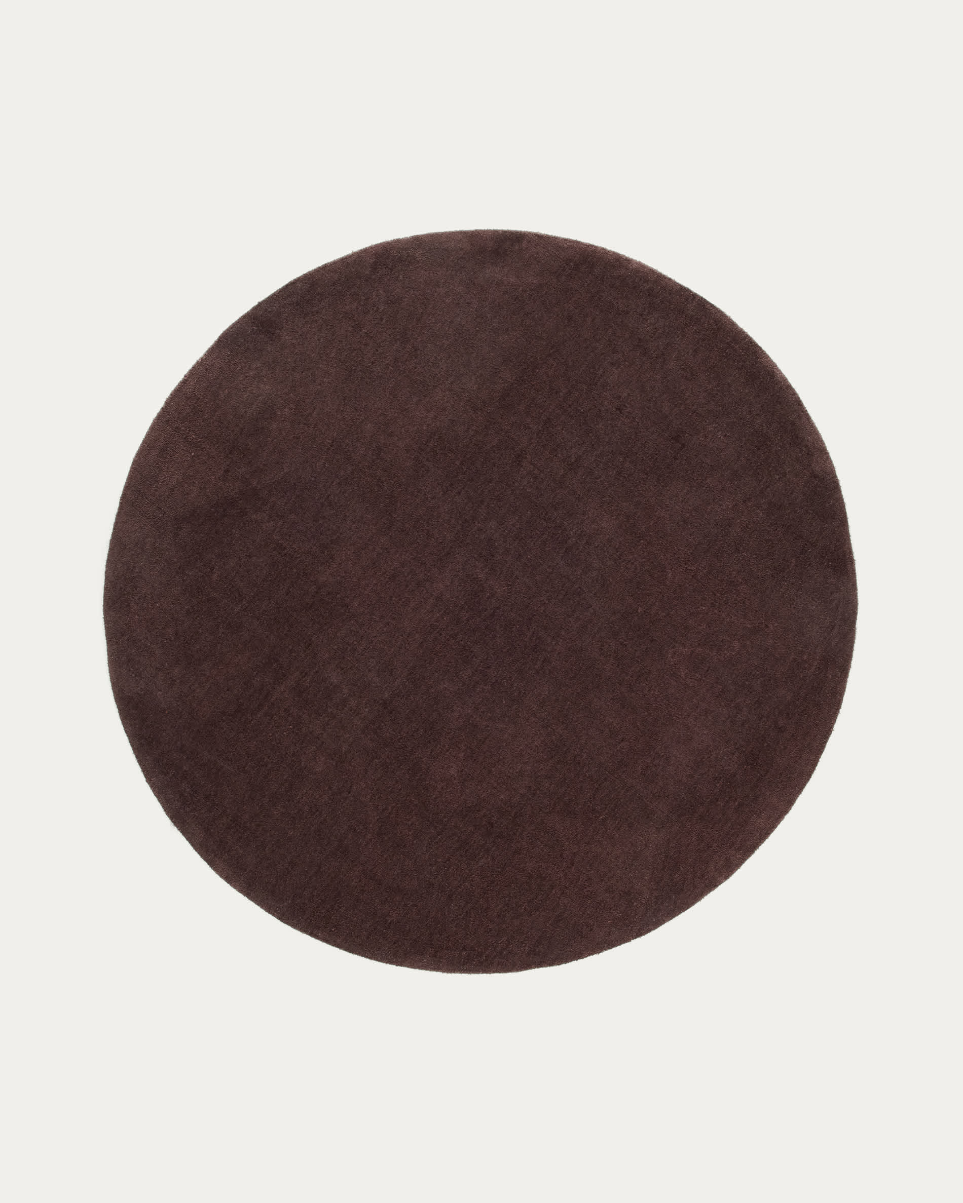 Empuries brown round rug Ø200 cm