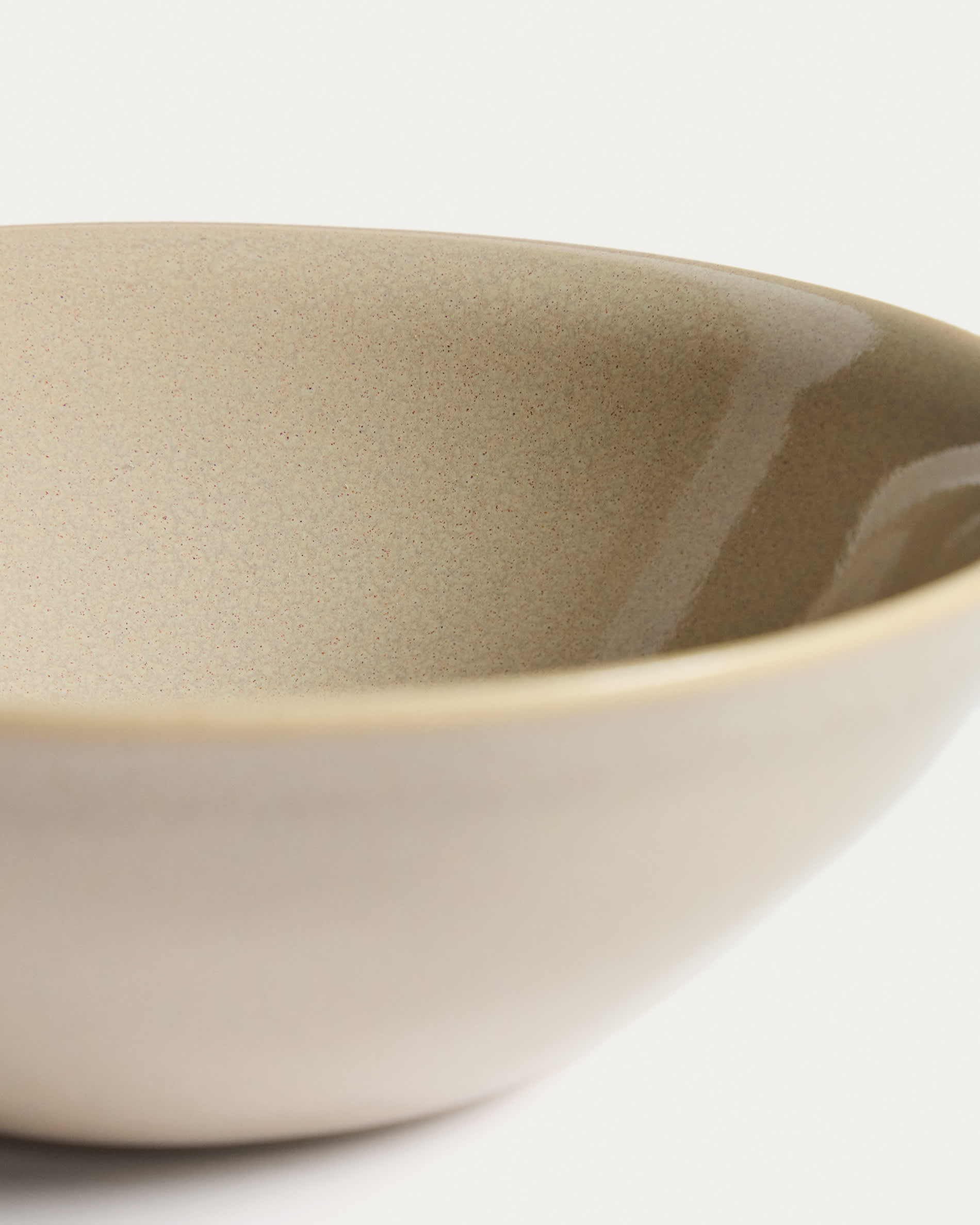 Aderno ivory ceramic bowl
