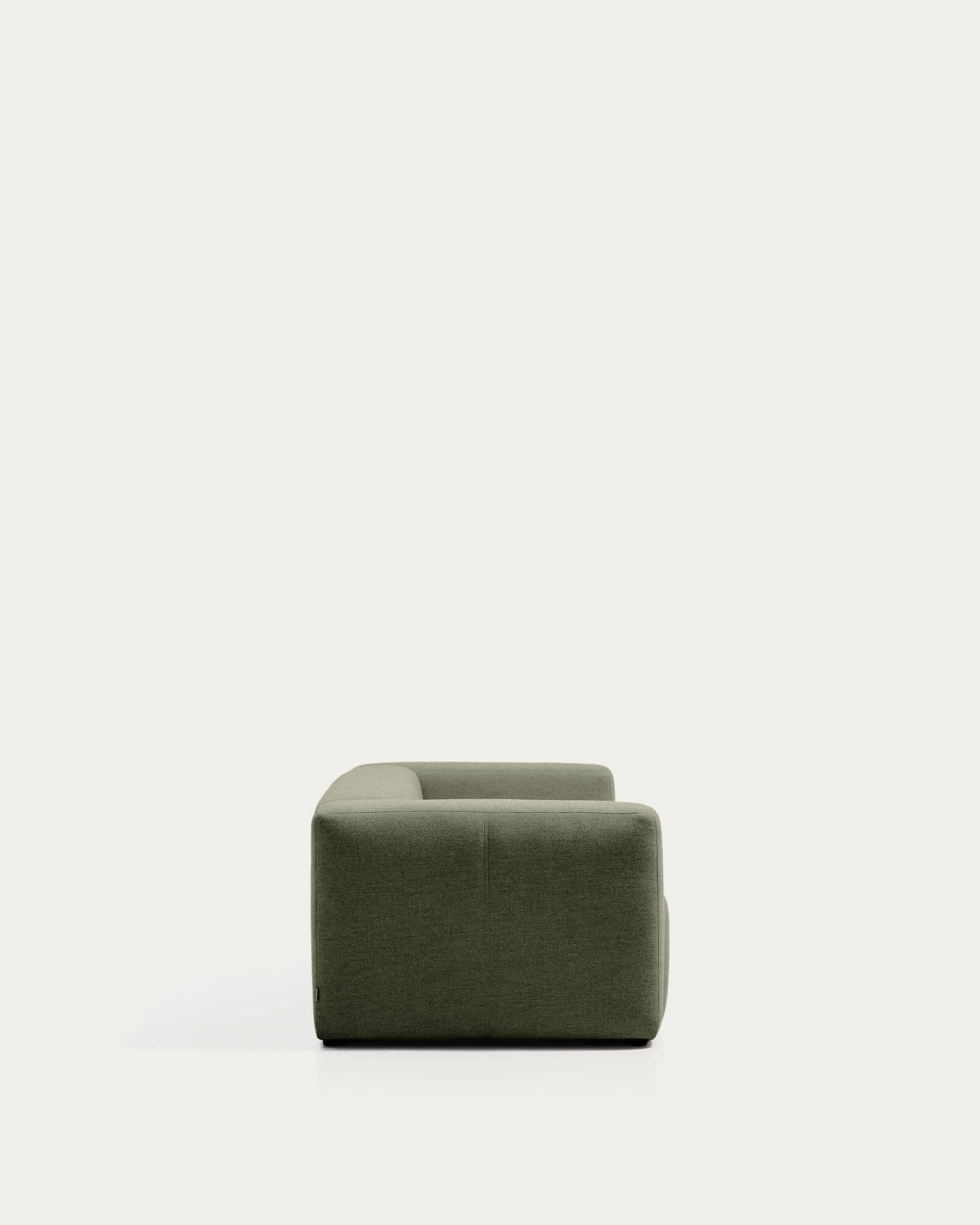 Blok 3-seater moss green chenille sofa 240cm FSC Mix Credit
