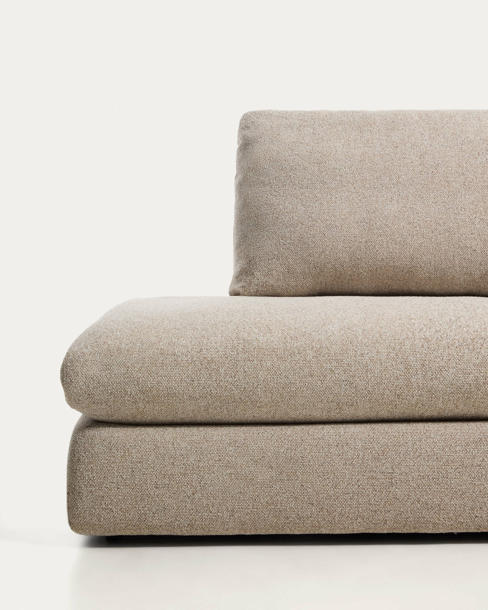 Vera beige 5-seater corner sofa left-hand end section 245 x 330 cm FSC Mix Credit