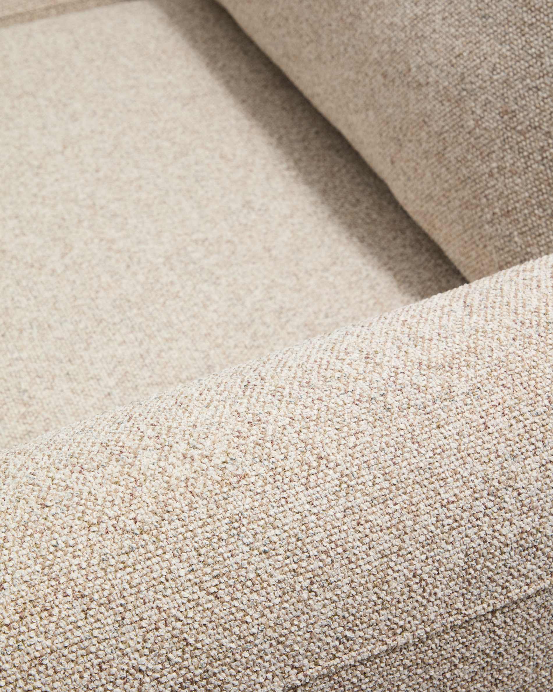 Vera beige 5-seater corner sofa left-hand end section 245 x 330 cm FSC Mix Credit