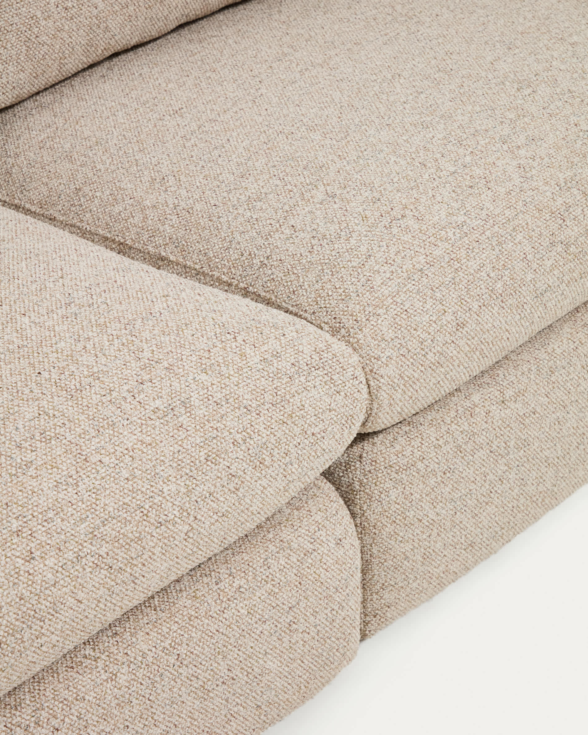 Vera beige 5-seater corner sofa 330 x 330 cm FSC Mix Credit