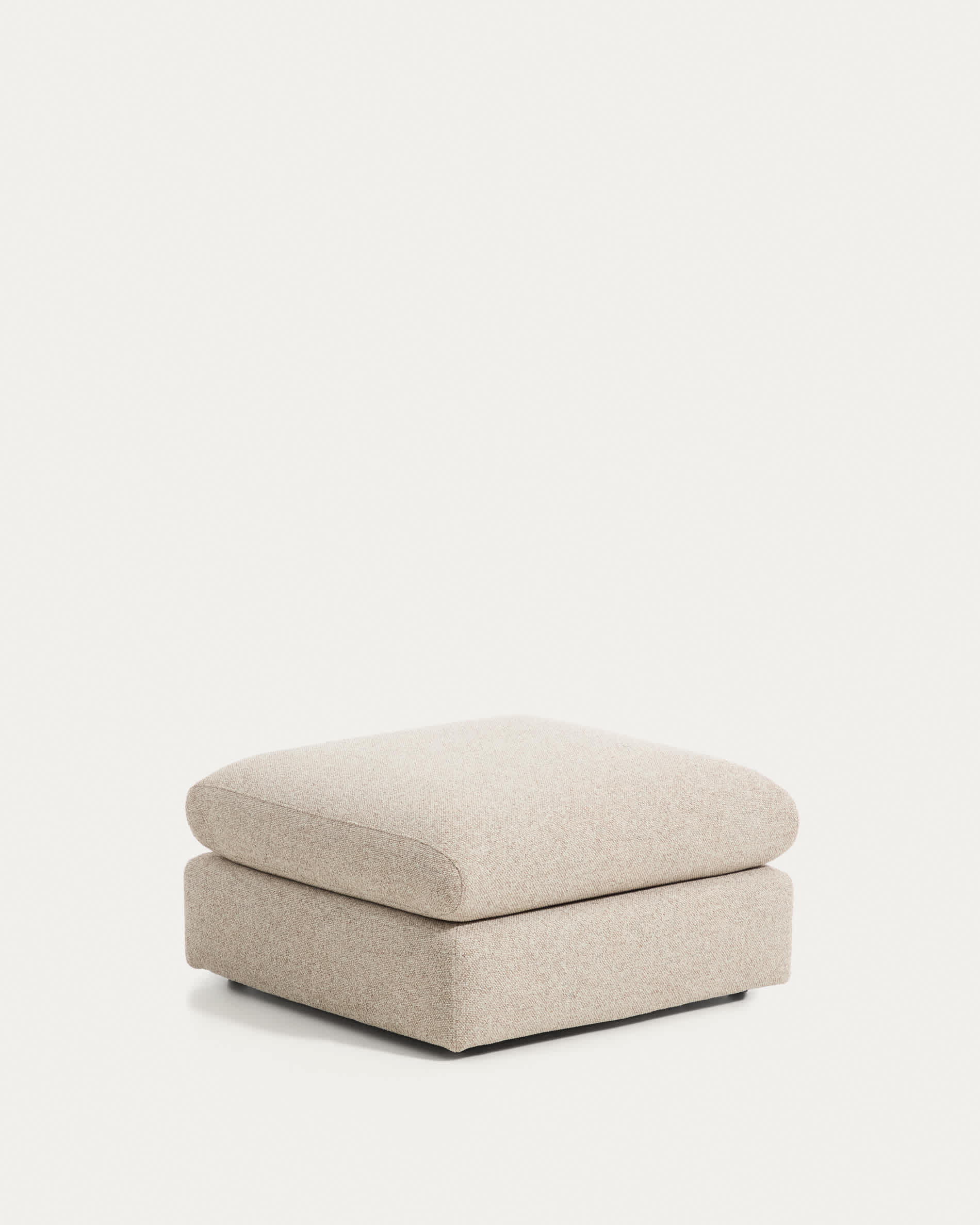 Vera beige footrest 80 x 80 cm FSC Mix Credit