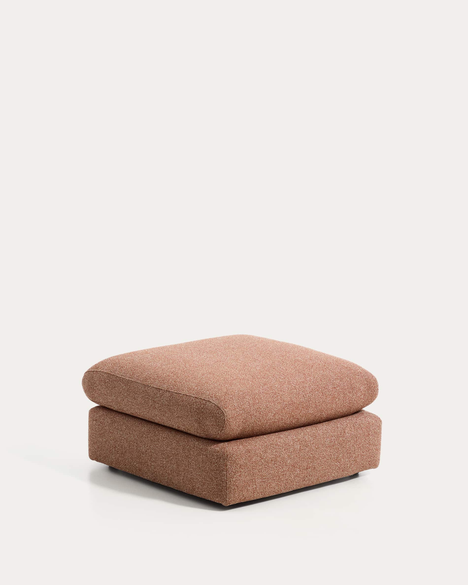 Vera terracotta footrest 80 x 80 cm FSC Mix Credit
