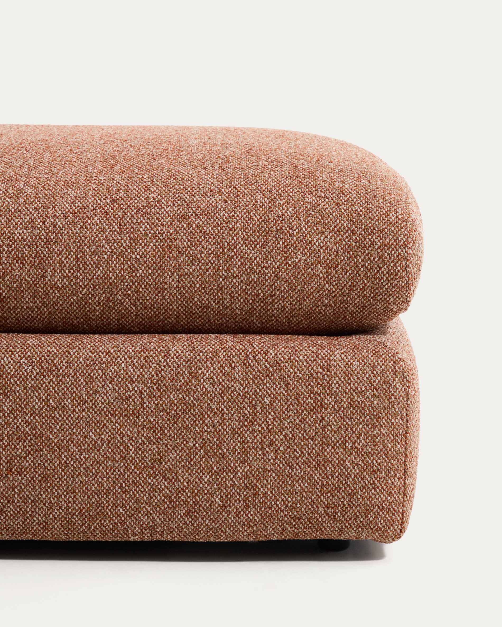 Vera terracotta footrest 80 x 80 cm FSC Mix Credit